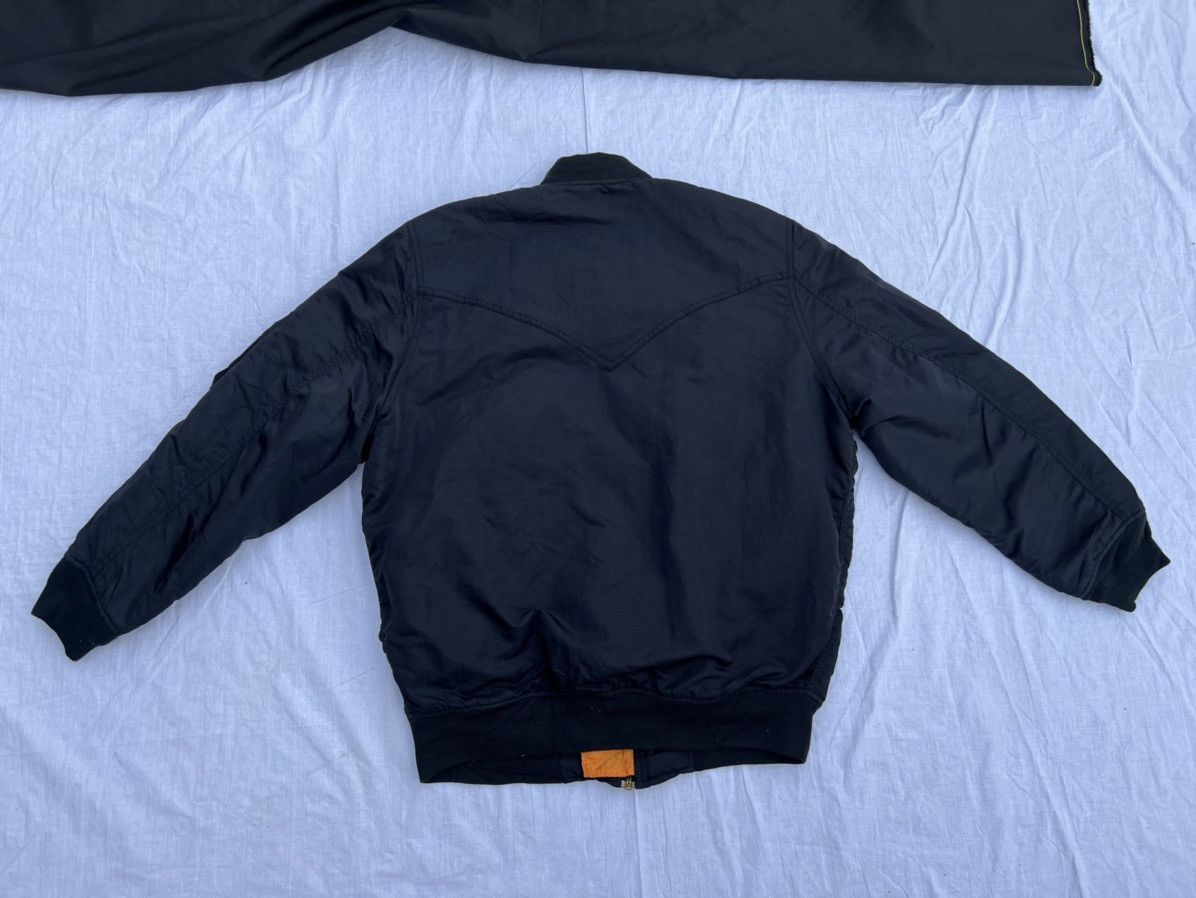Swagger Vintage Swagger Japan Black MA-1 Bomber Jacket Size US L / EU 52-54 / 3 - 14 Thumbnail