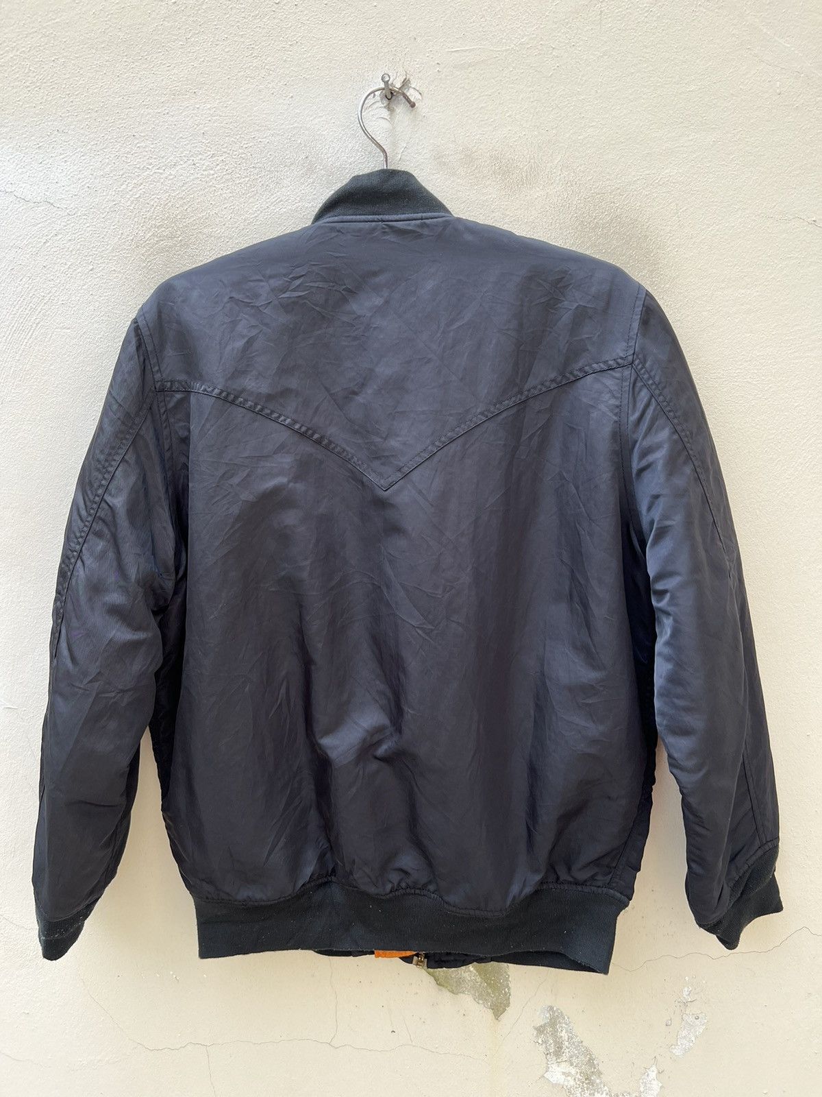 Swagger Vintage Swagger Japan Black MA-1 Bomber Jacket Size US L / EU 52-54 / 3 - 5 Thumbnail
