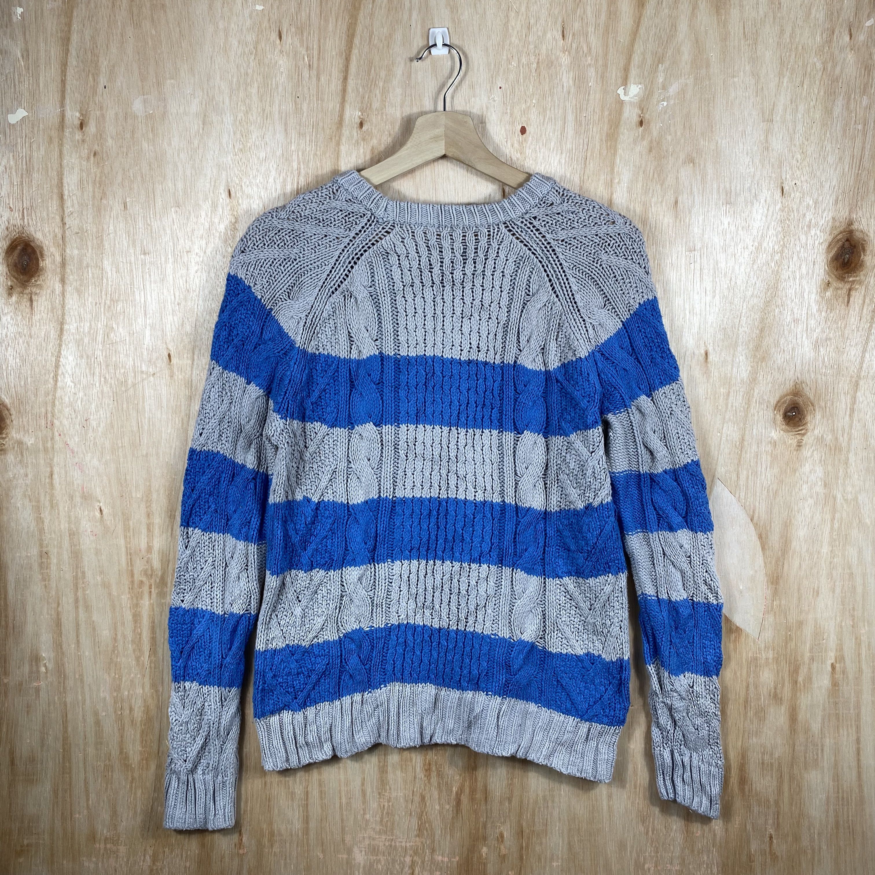 Other × Vintage Ubranded Stripe Kurt Cobain Knitwear Sweater Style Size US S / EU 44-46 / 1 - 2 Thumbnail