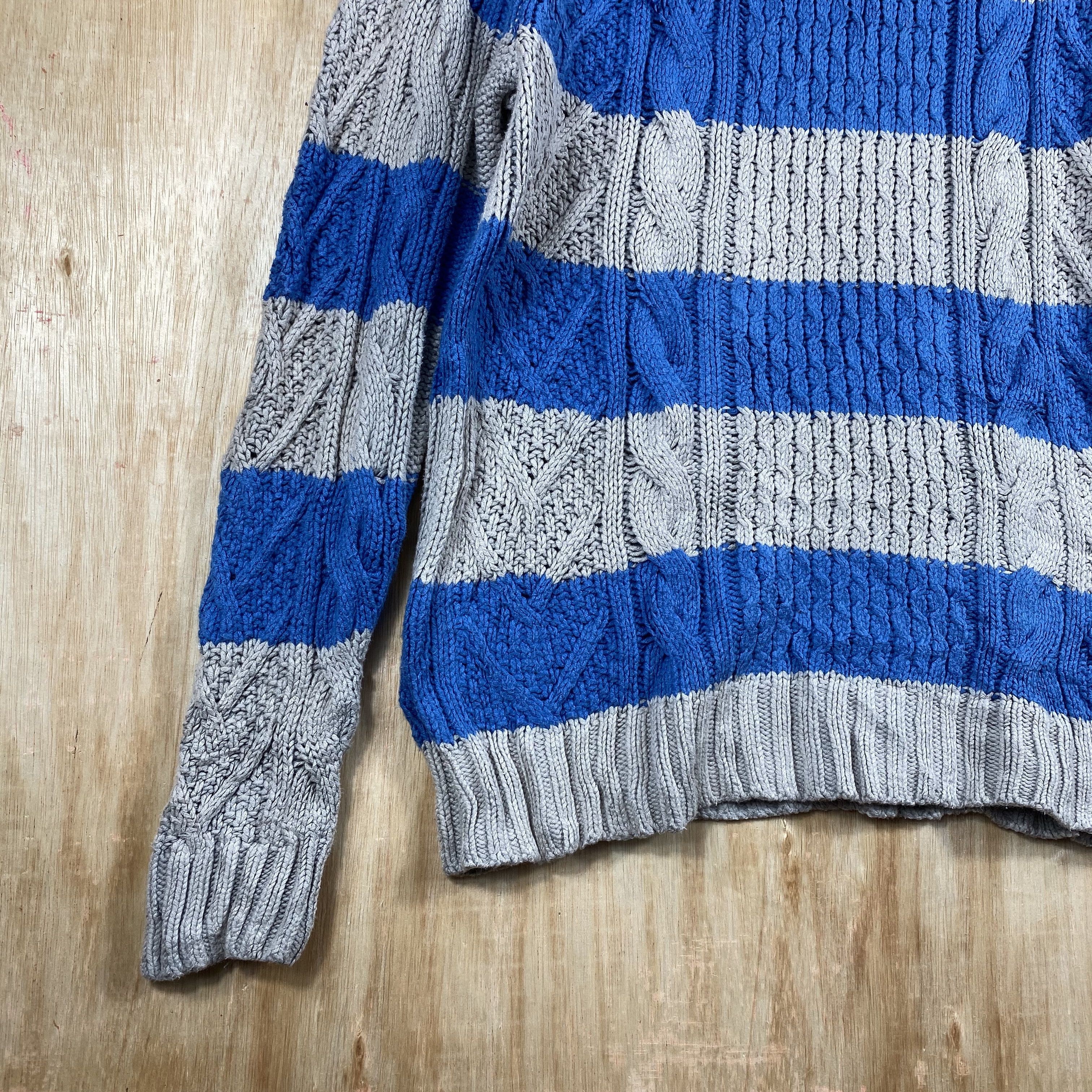 Other × Vintage Ubranded Stripe Kurt Cobain Knitwear Sweater Style Size US S / EU 44-46 / 1 - 5 Thumbnail