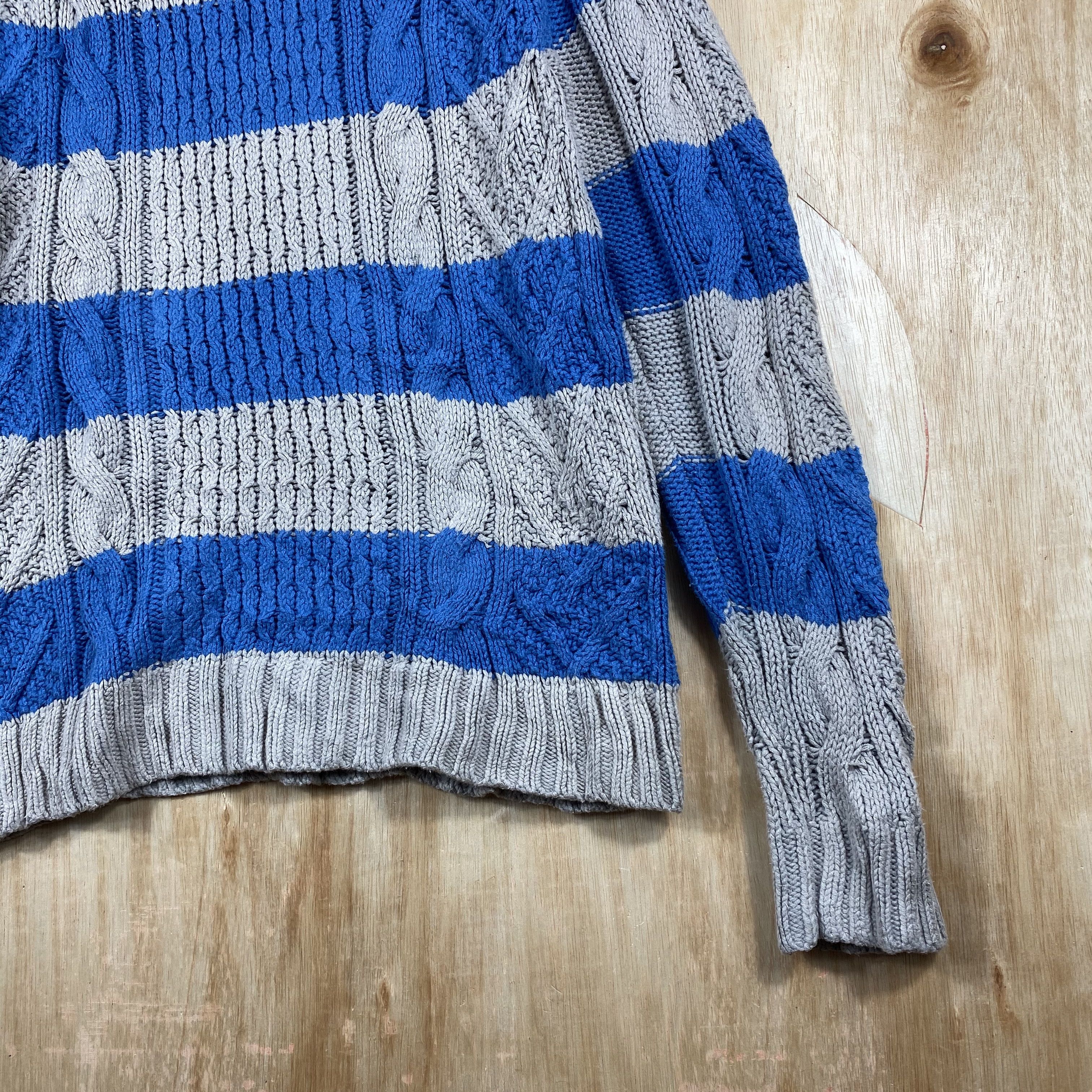 Other × Vintage Ubranded Stripe Kurt Cobain Knitwear Sweater Style Size US S / EU 44-46 / 1 - 6 Thumbnail