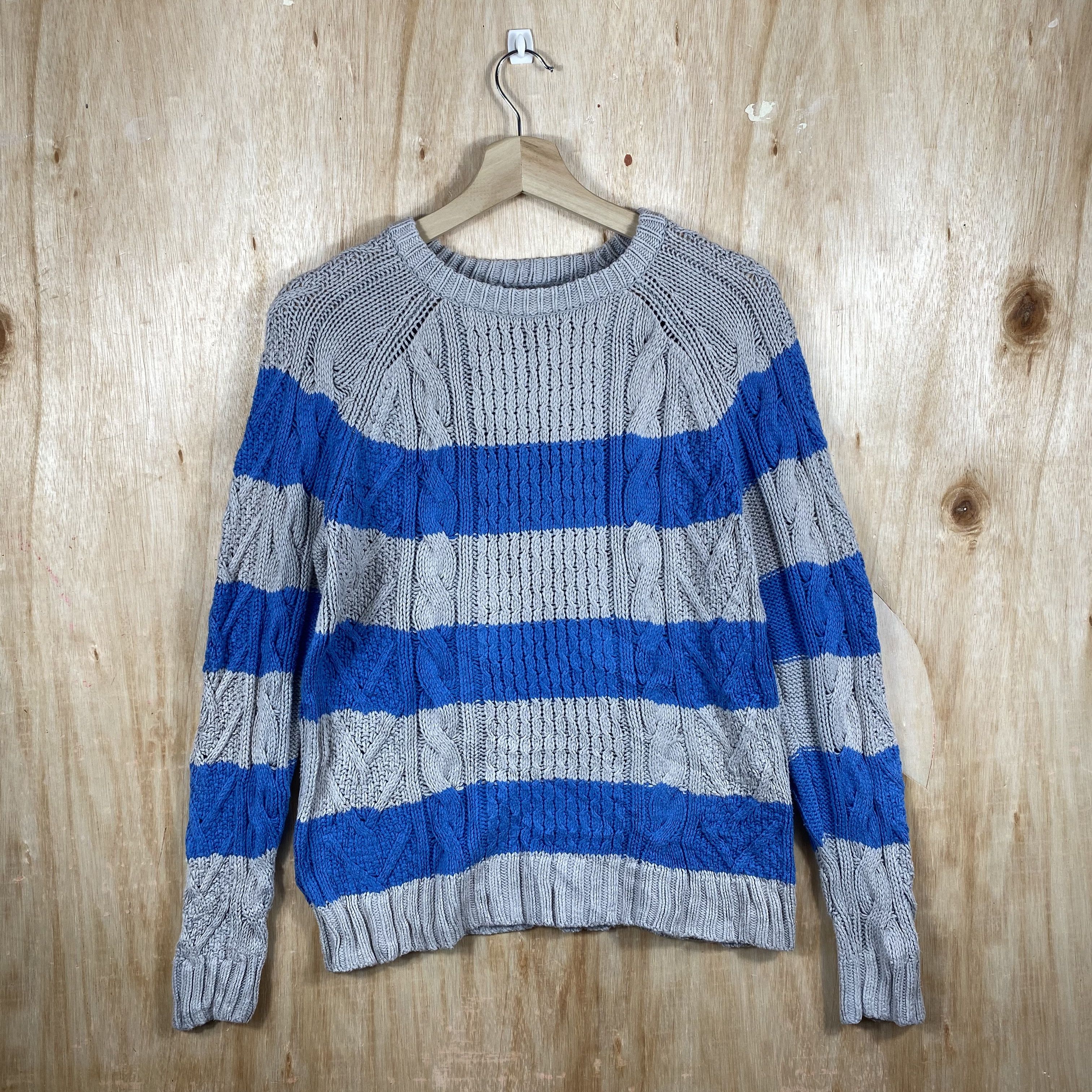 Other × Vintage Ubranded Stripe Kurt Cobain Knitwear Sweater Style Size US S / EU 44-46 / 1 - 1 Thumbnail