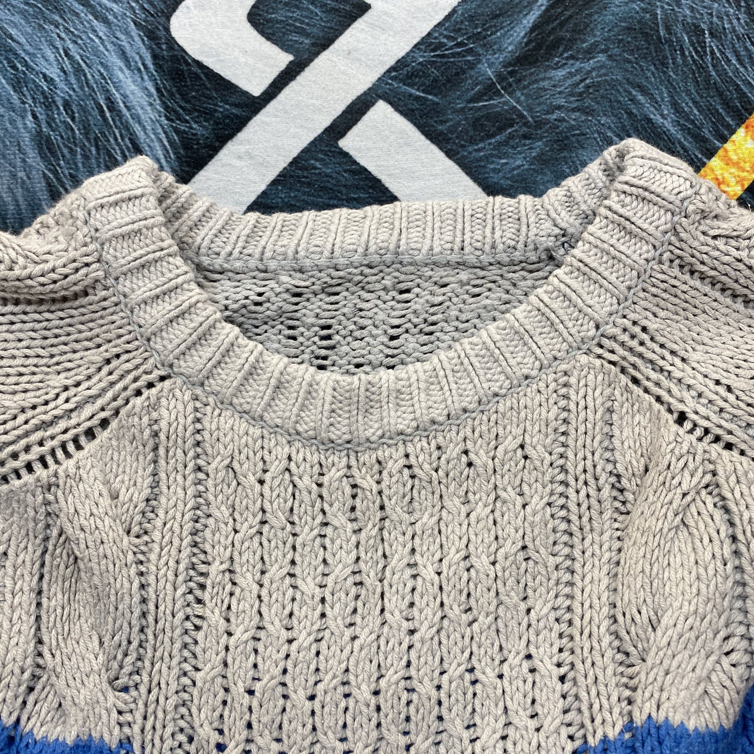 Other × Vintage Ubranded Stripe Kurt Cobain Knitwear Sweater Style Size US S / EU 44-46 / 1 - 4 Thumbnail