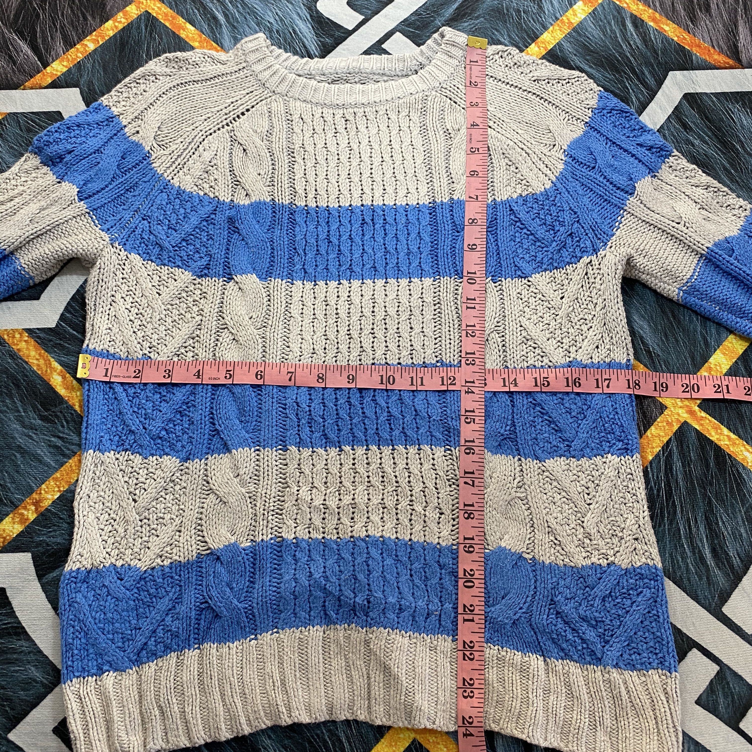 Other × Vintage Ubranded Stripe Kurt Cobain Knitwear Sweater Style Size US S / EU 44-46 / 1 - 8 Thumbnail