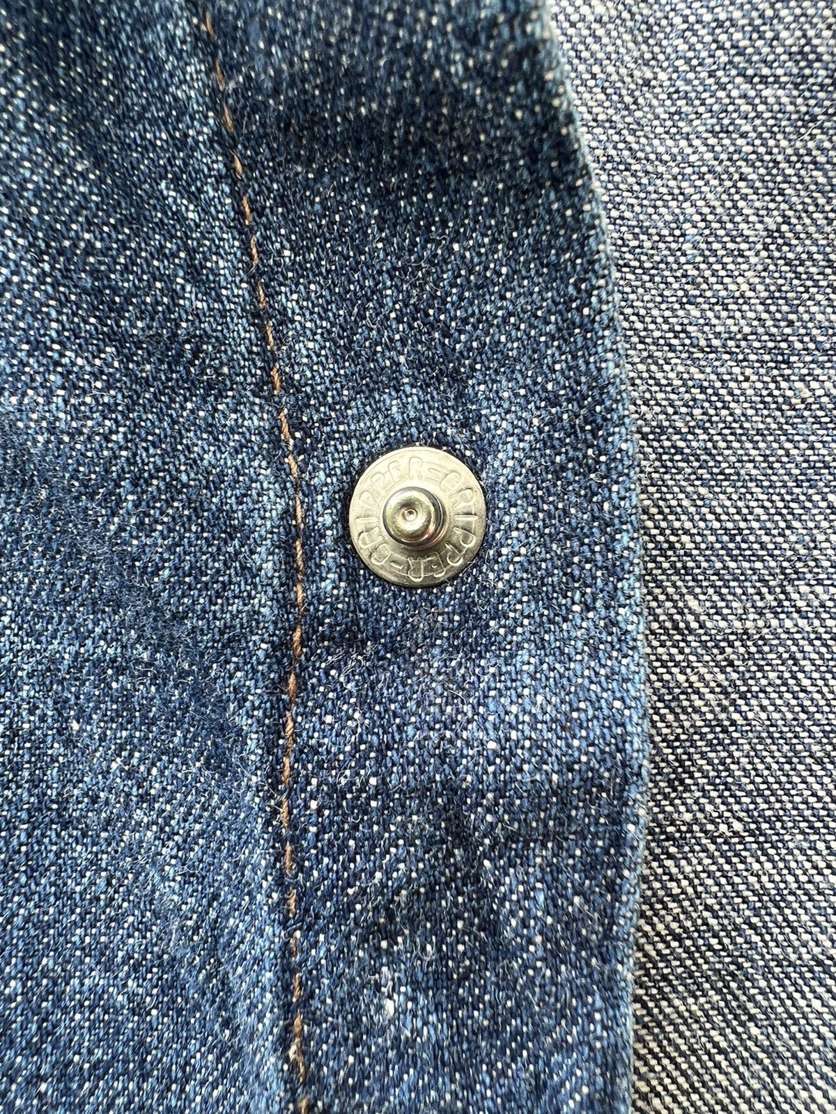 Paul Smith × Vintage Vintage Paul Smith Red Ear Subcul Homo Taurus Denim Shirt Size US L / EU 52-54 / 3 - 19 Thumbnail