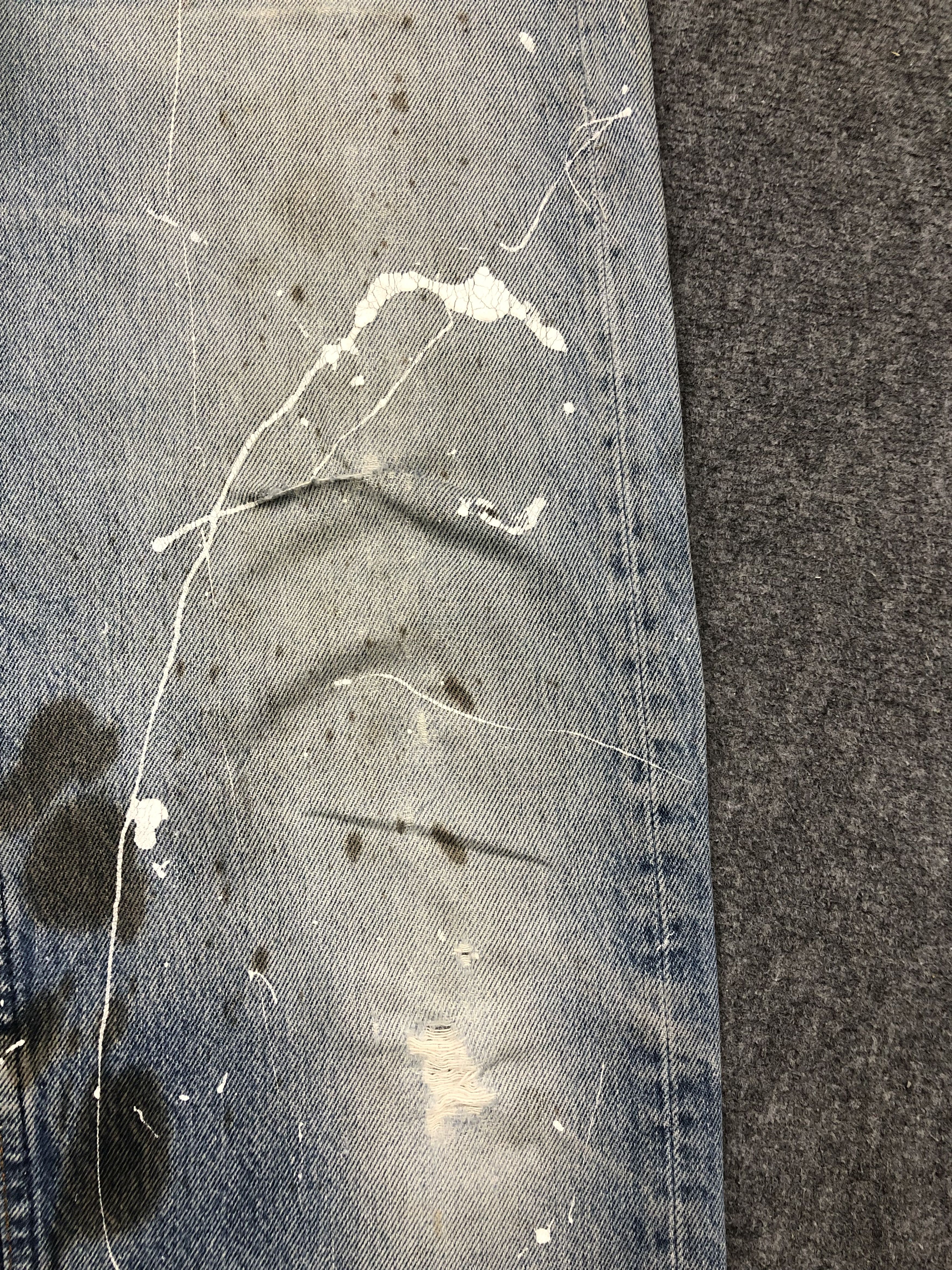 Levi's Vintage 90s Levis 501xx Light Wash Jeans Size US 33 - 6 Thumbnail