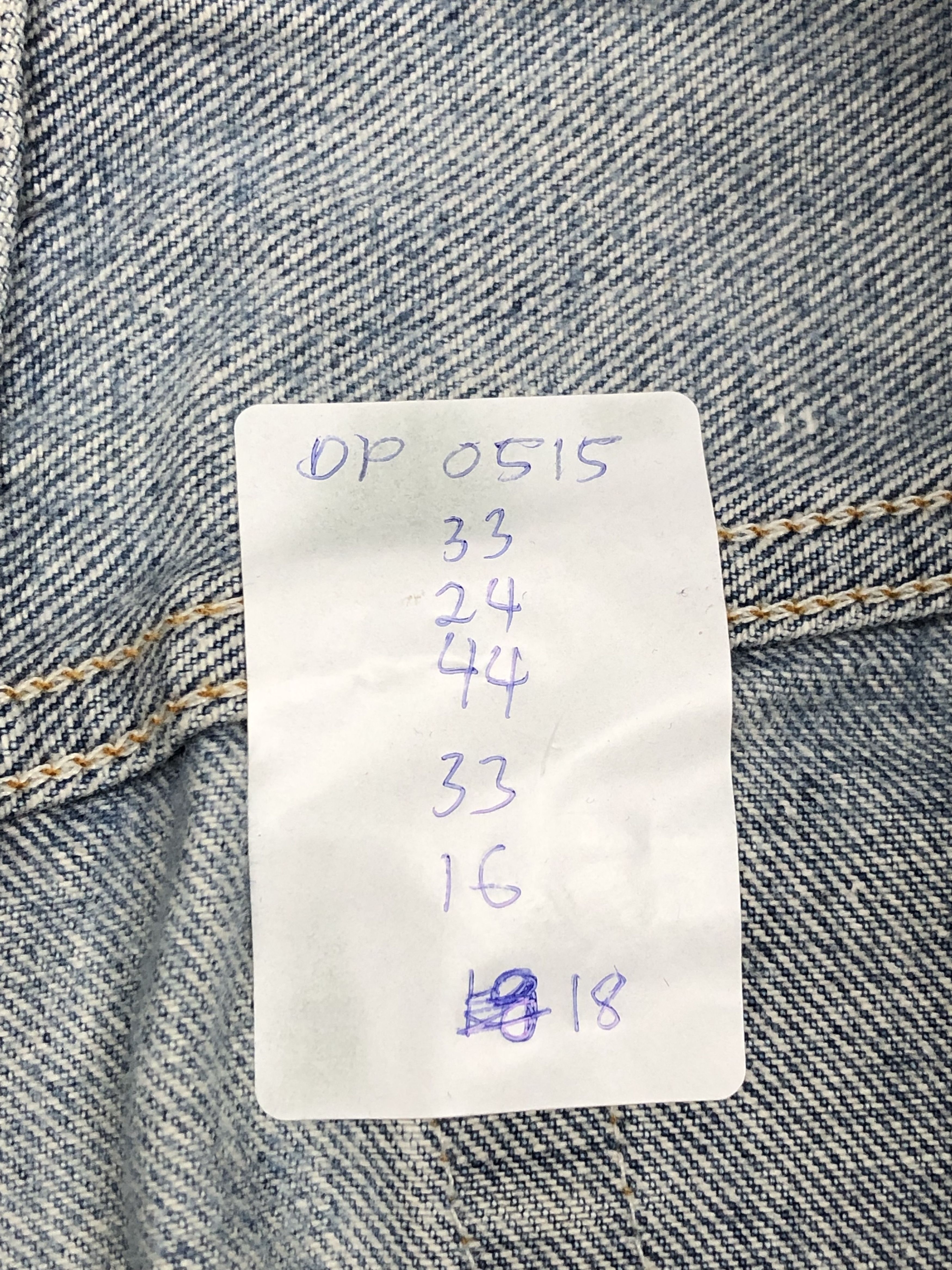 Levi's Vintage 90s Levis 501xx Light Wash Jeans Size US 33 - 10 Thumbnail