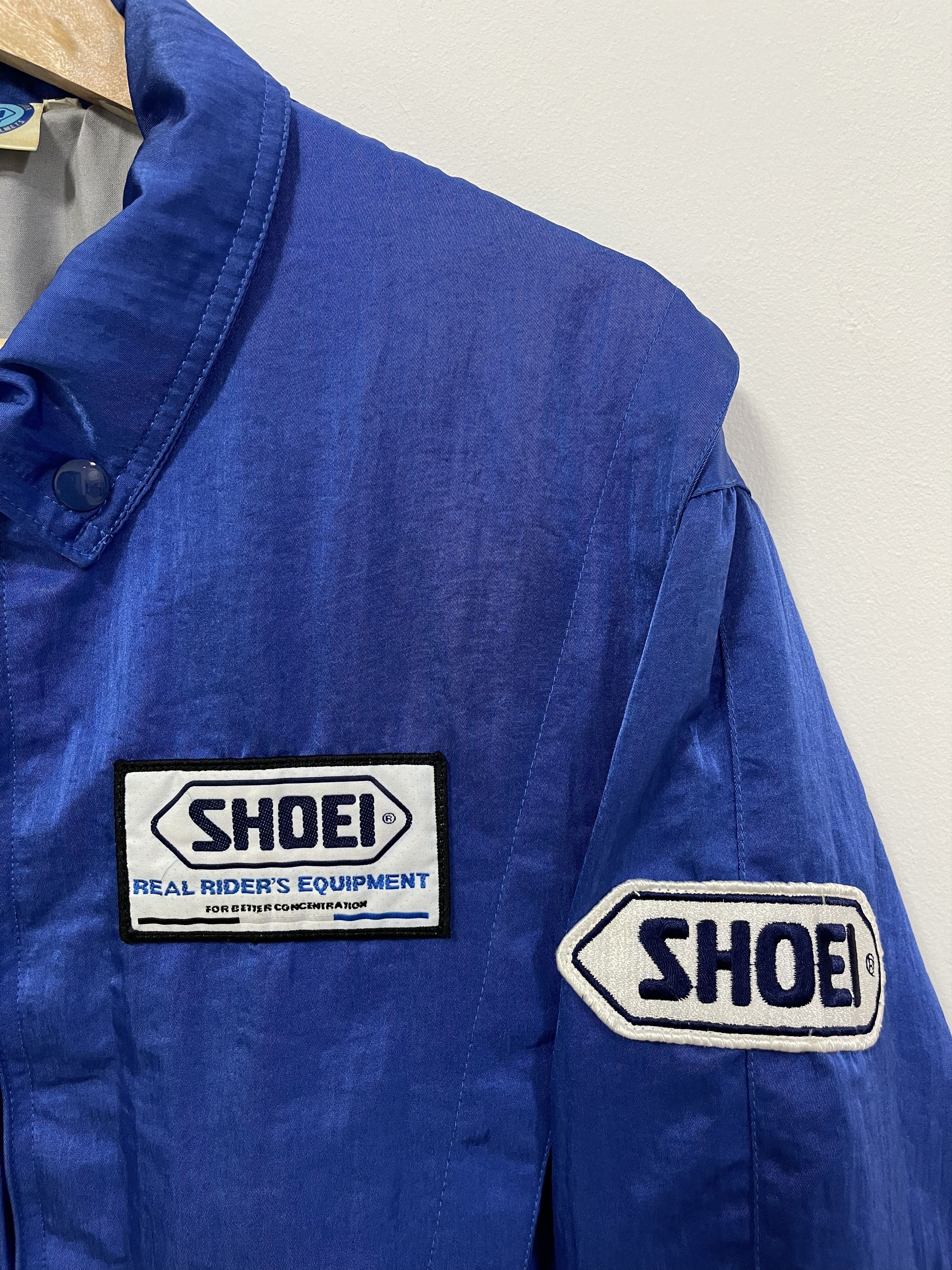 Sports Specialties × Vintage Vintage Shoei Real Rider Equipment Patches Light Jacket Size US S / EU 44-46 / 1 - 7 Thumbnail