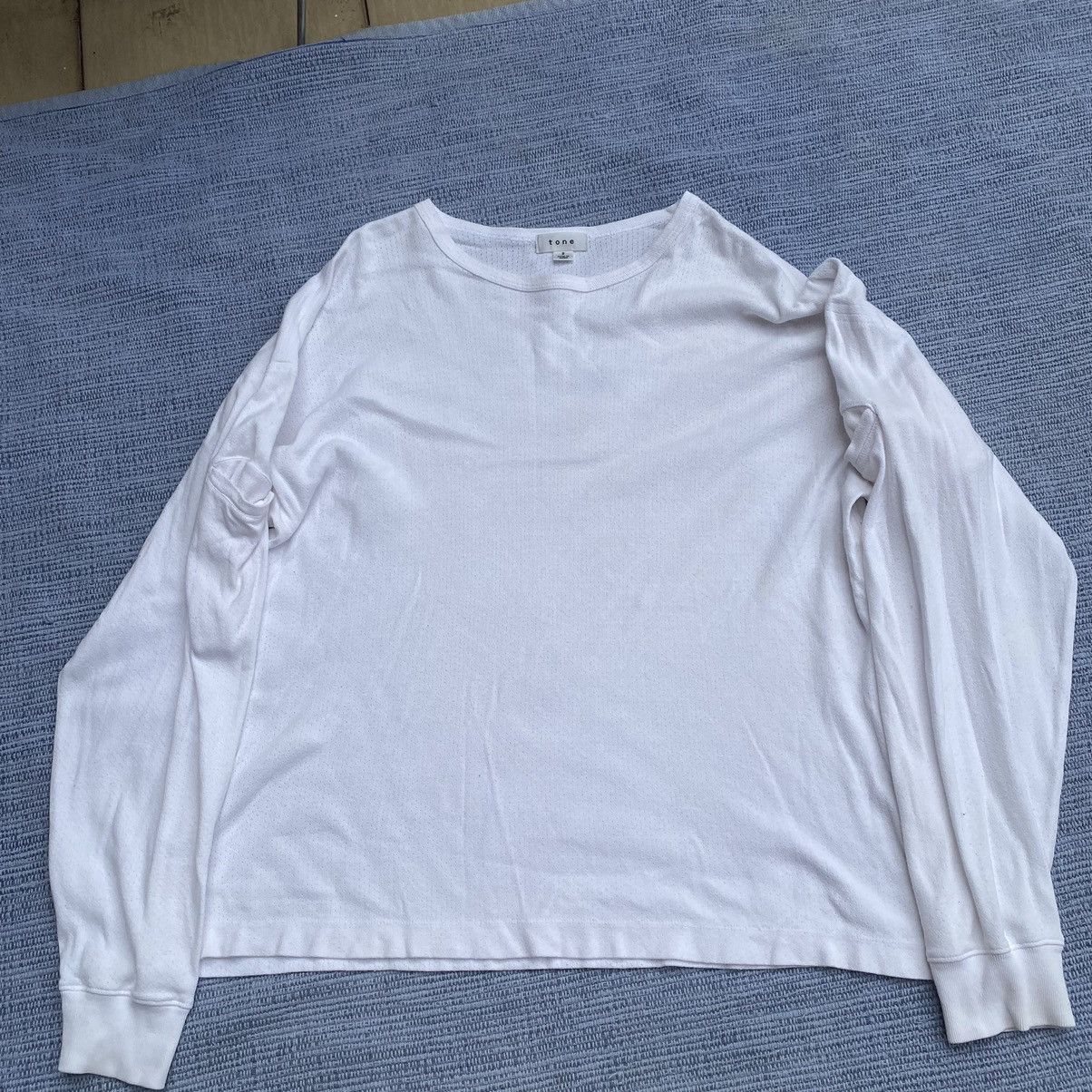 image of White Longsleeve, Men's (Size Medium)
