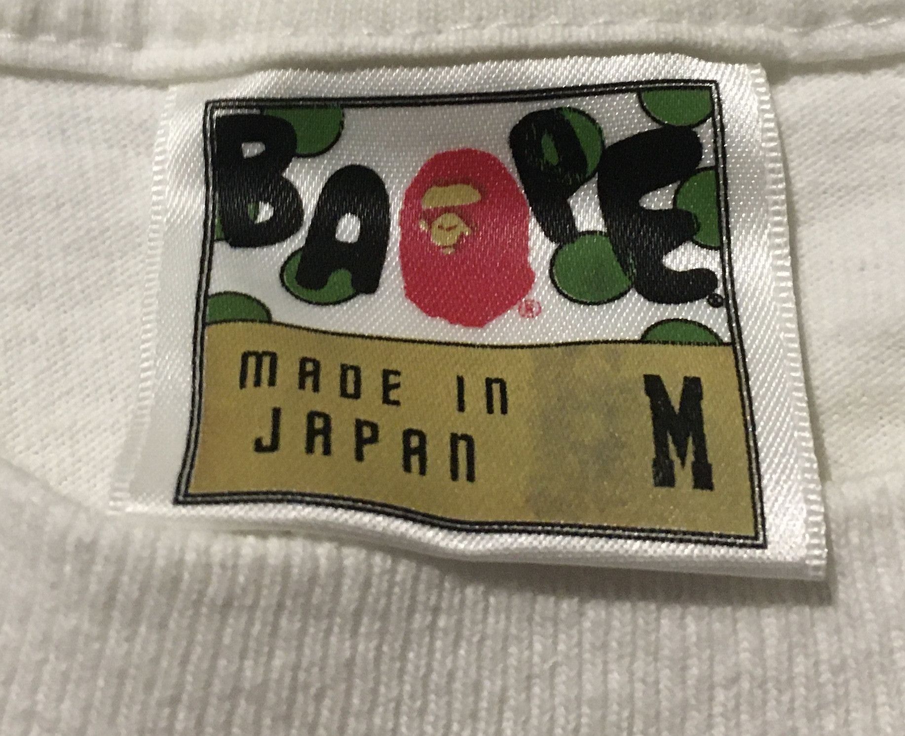 Bape Bape tee shirt Size US M / EU 48-50 / 2 - 5 Thumbnail