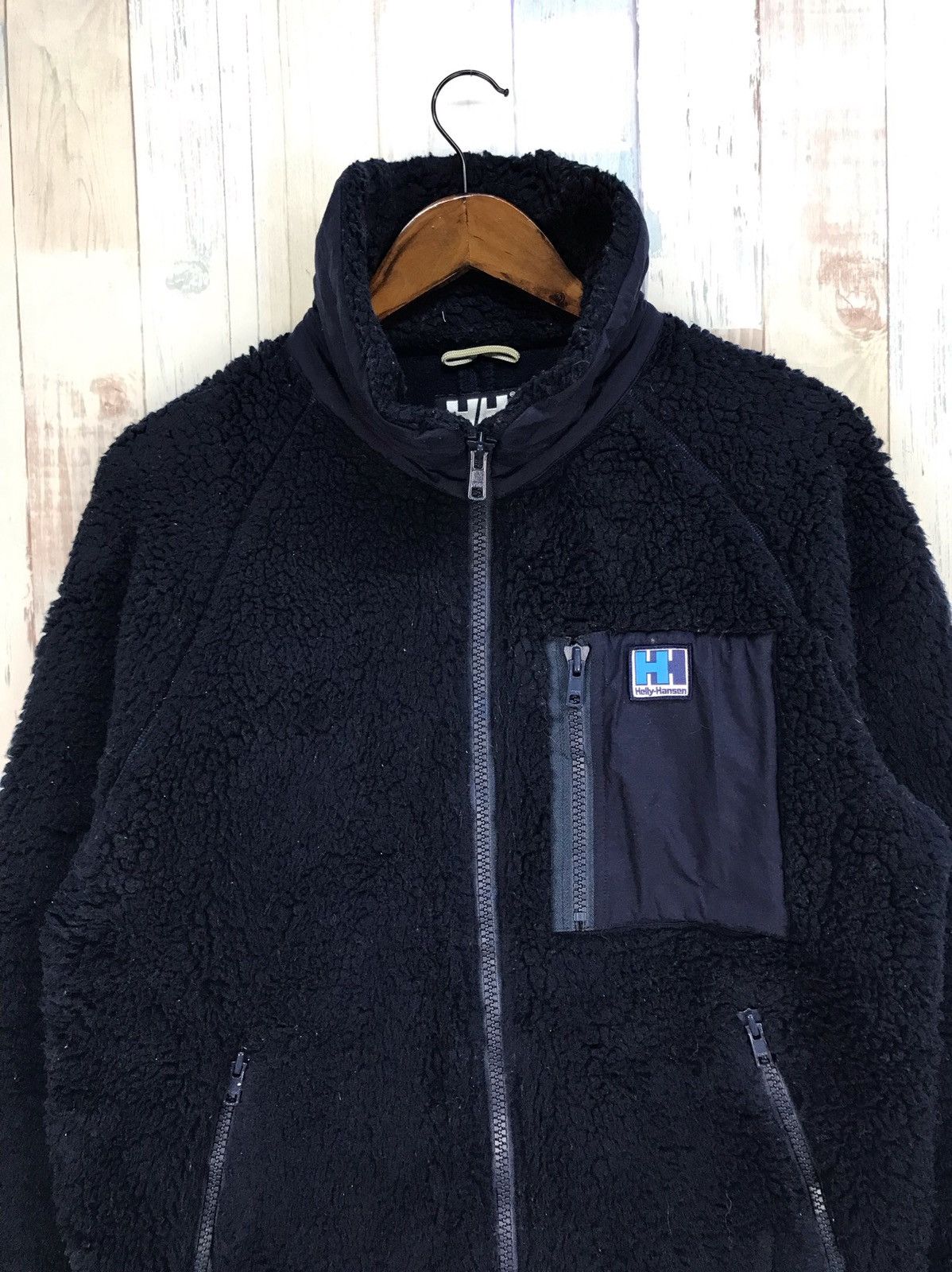 Helly Hansen Vintage 90s Helly Hansen Deep Pile Fleece Size US XL / EU 56 / 4 - 4 Thumbnail