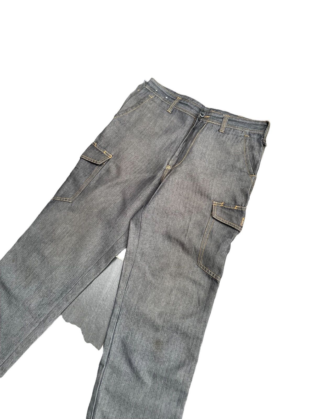 Japanese Brand Herringbone Cargo Pant Size US 32 / EU 48 - 3 Thumbnail