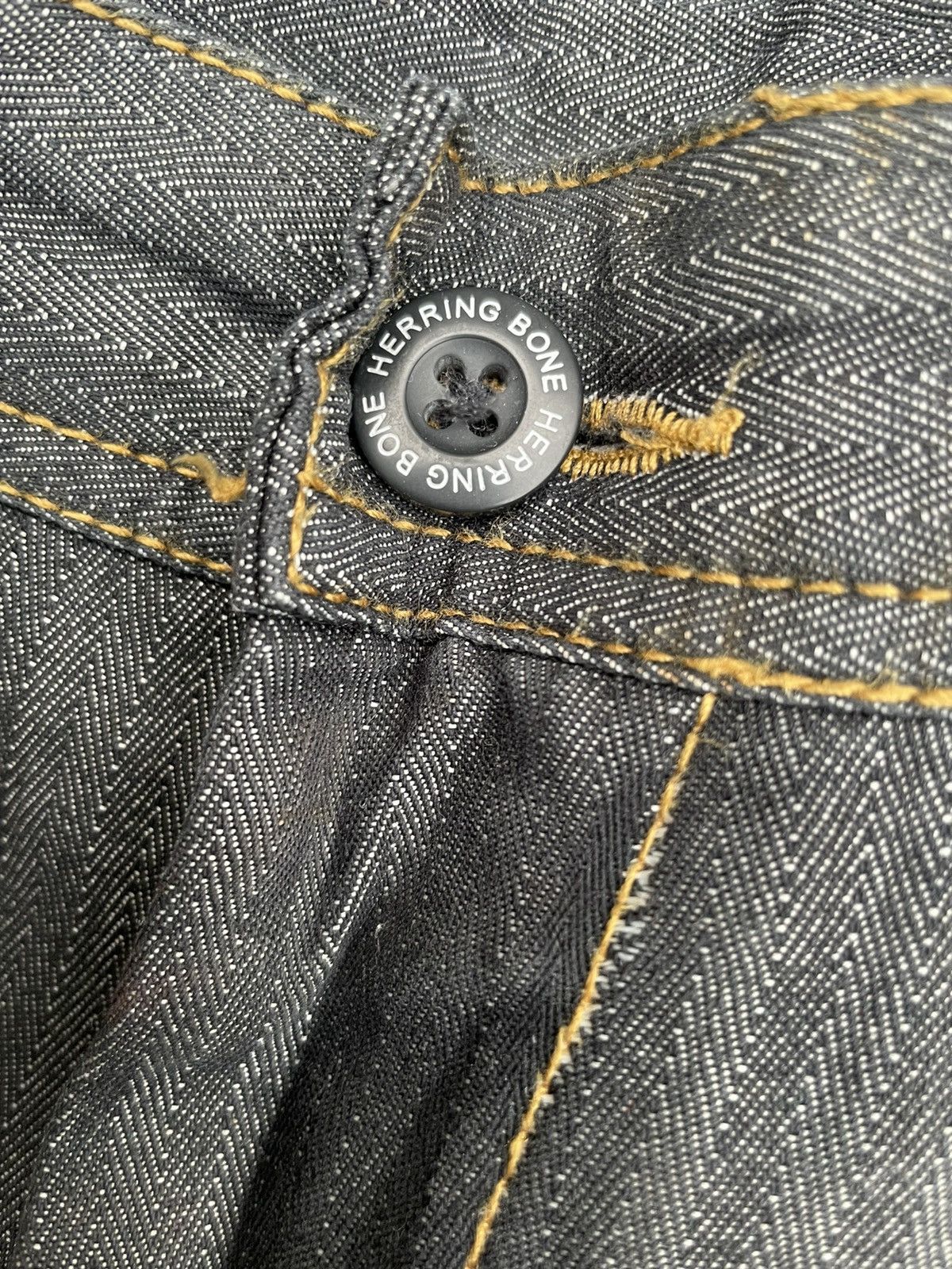 Japanese Brand Herringbone Cargo Pant Size US 32 / EU 48 - 15 Thumbnail