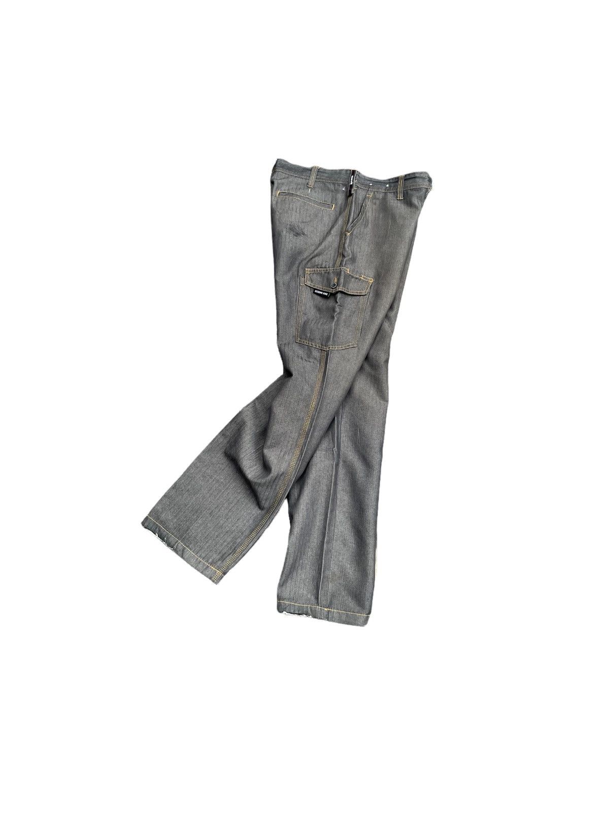 Japanese Brand Herringbone Cargo Pant Size US 32 / EU 48 - 7 Thumbnail