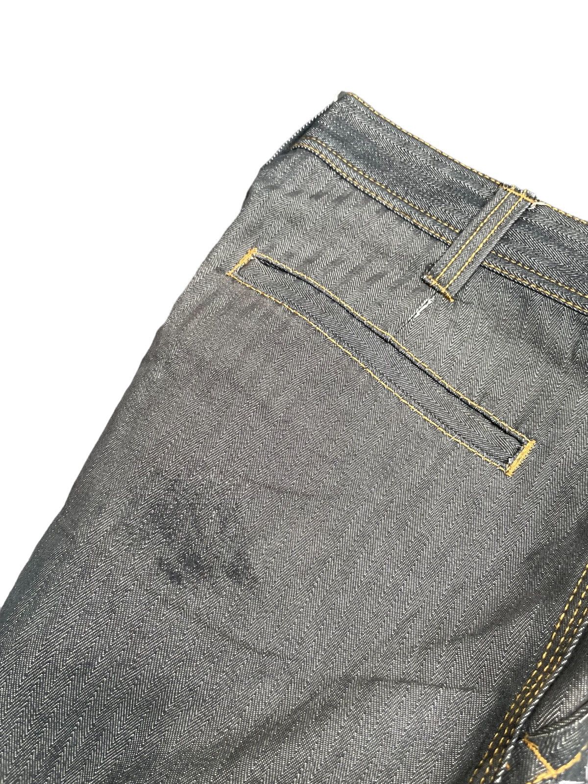Japanese Brand Herringbone Cargo Pant Size US 32 / EU 48 - 10 Thumbnail