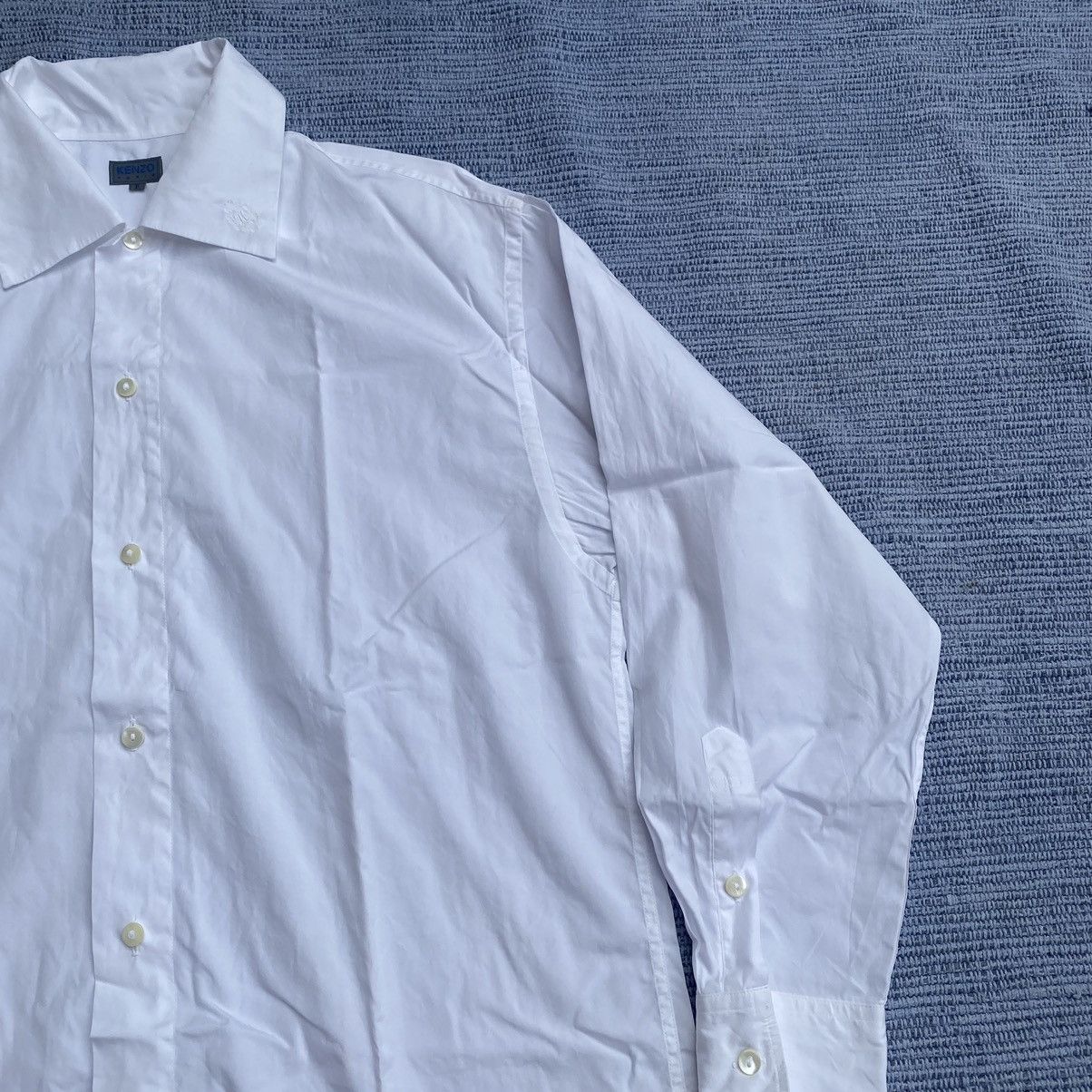 Kenzo × Vintage vintage white shirt Size US M / EU 48-50 / 2 - 4 Thumbnail
