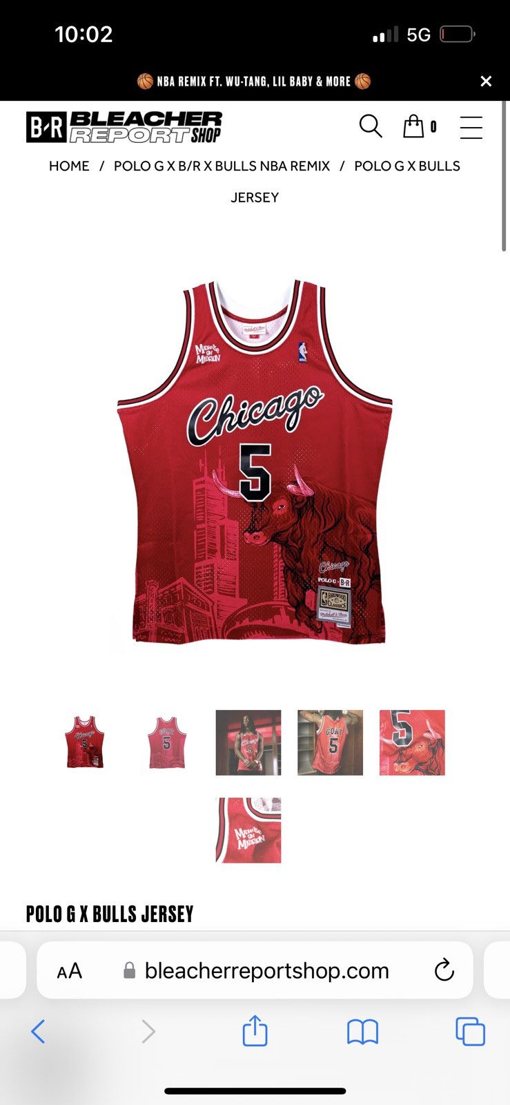 Any one that Can say where i Can Cop the Bulls Jersey it's straight 🔥 : r/ PoloG