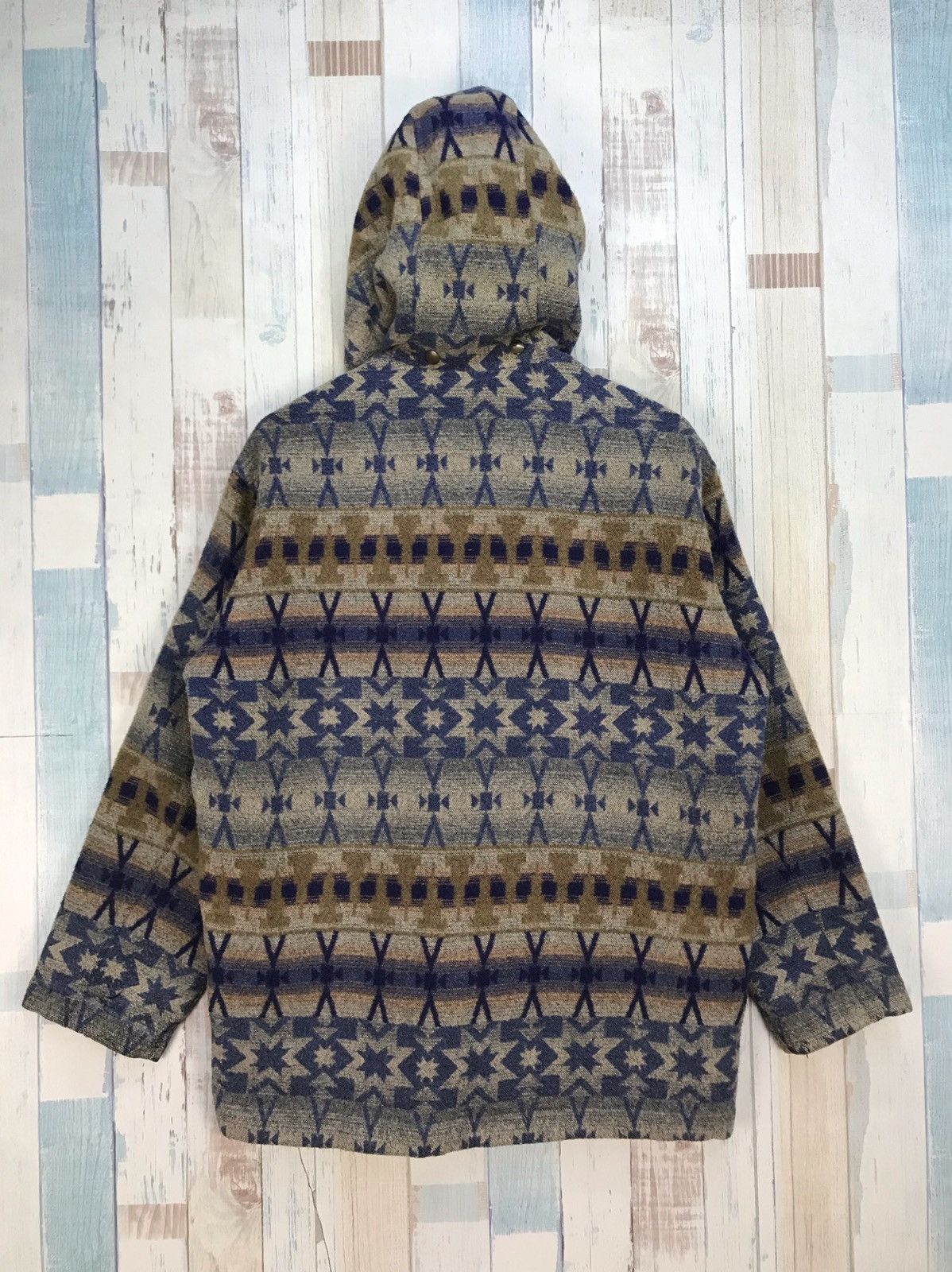 Native × Vintage Vintage Lincoln Native Style Hoodie Jacket Size US M / EU 48-50 / 2 - 2 Thumbnail