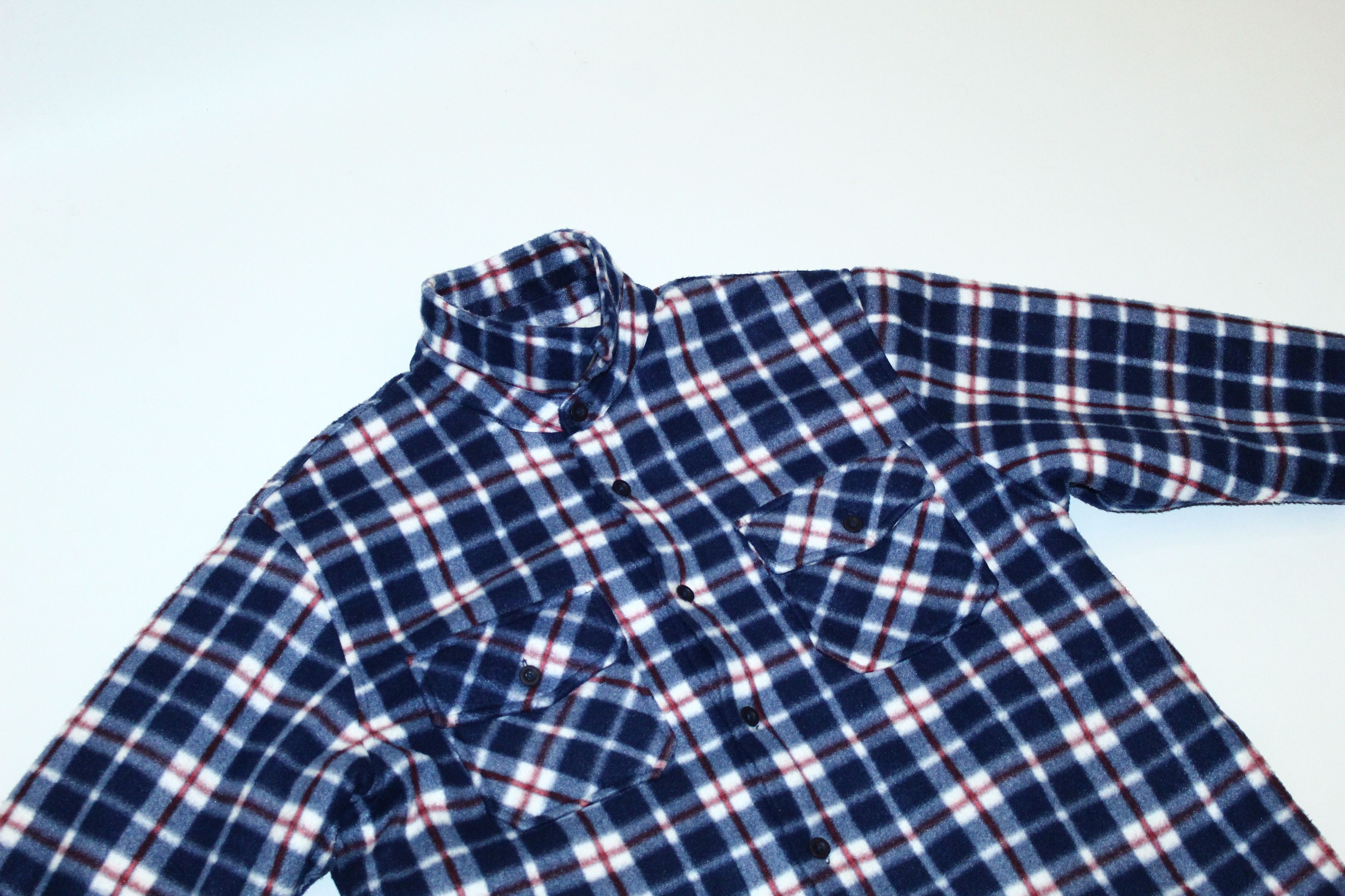 Noon Goons Noon Goons Plaid Sherpa Overshirt Size US XL / EU 56 / 4 - 2 Thumbnail