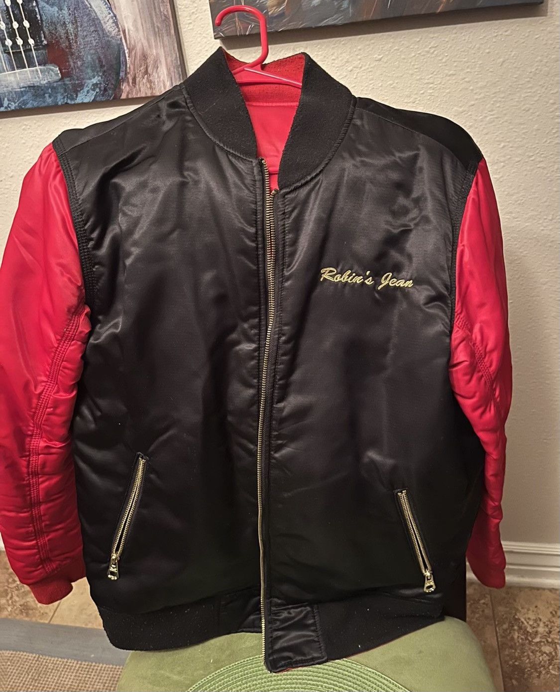 Robins Jean reversible jacket