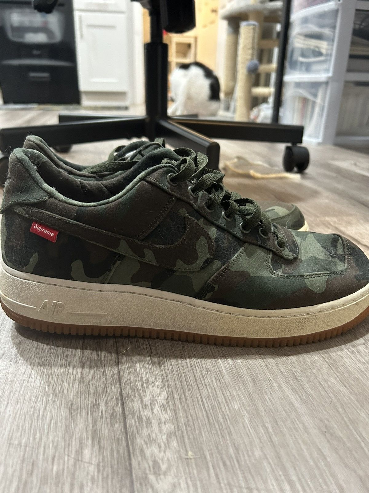 Air force 1 low supreme camouflage sales