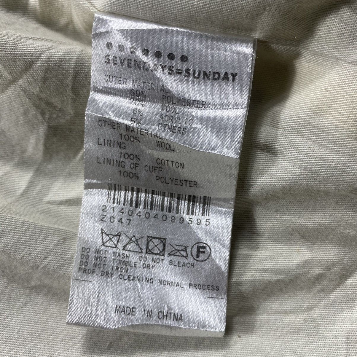 Harris Tweed Special Collab🔥Harris Tweed X Sevenday Sunday Wool Jacket Size L / US 10 / IT 46 - 10 Thumbnail