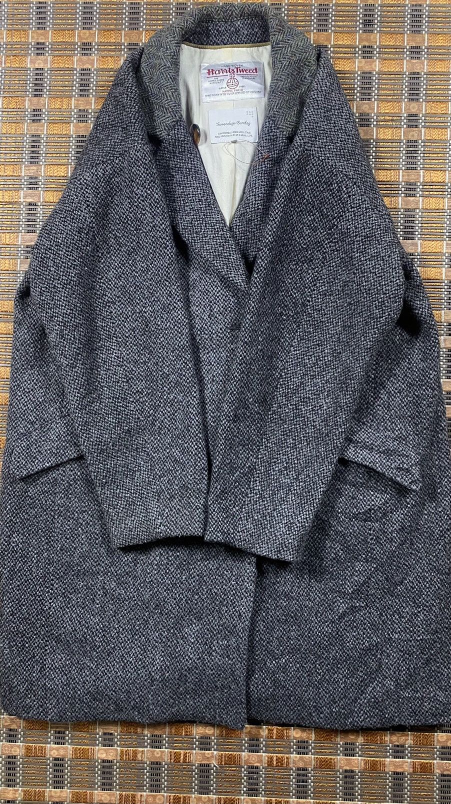 Harris Tweed Special Collab🔥Harris Tweed X Sevenday Sunday Wool Jacket Size L / US 10 / IT 46 - 6 Thumbnail