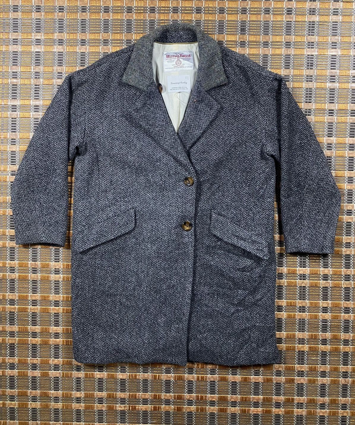 Special Collab🔥Harris Tweed X Sevenday Sunday Wool Jacket