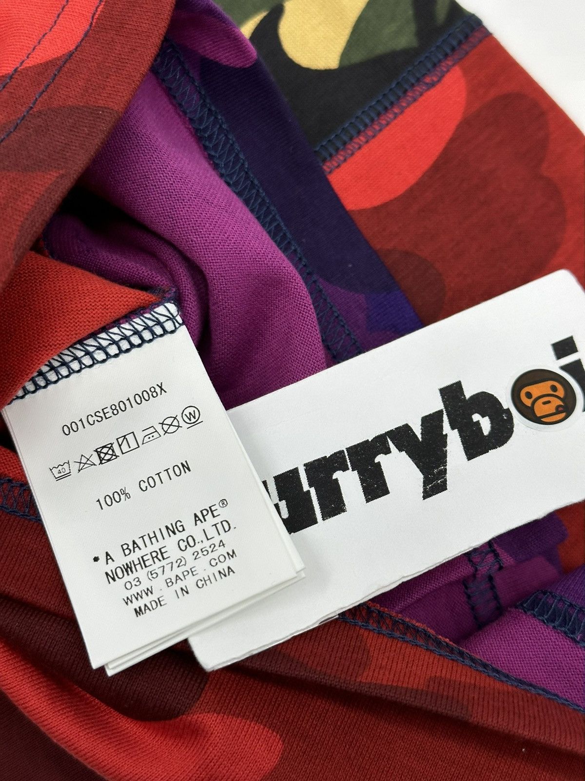 Bape BAPE Mix Camo Tee Multi Size US S / EU 44-46 / 1 - 8 Thumbnail