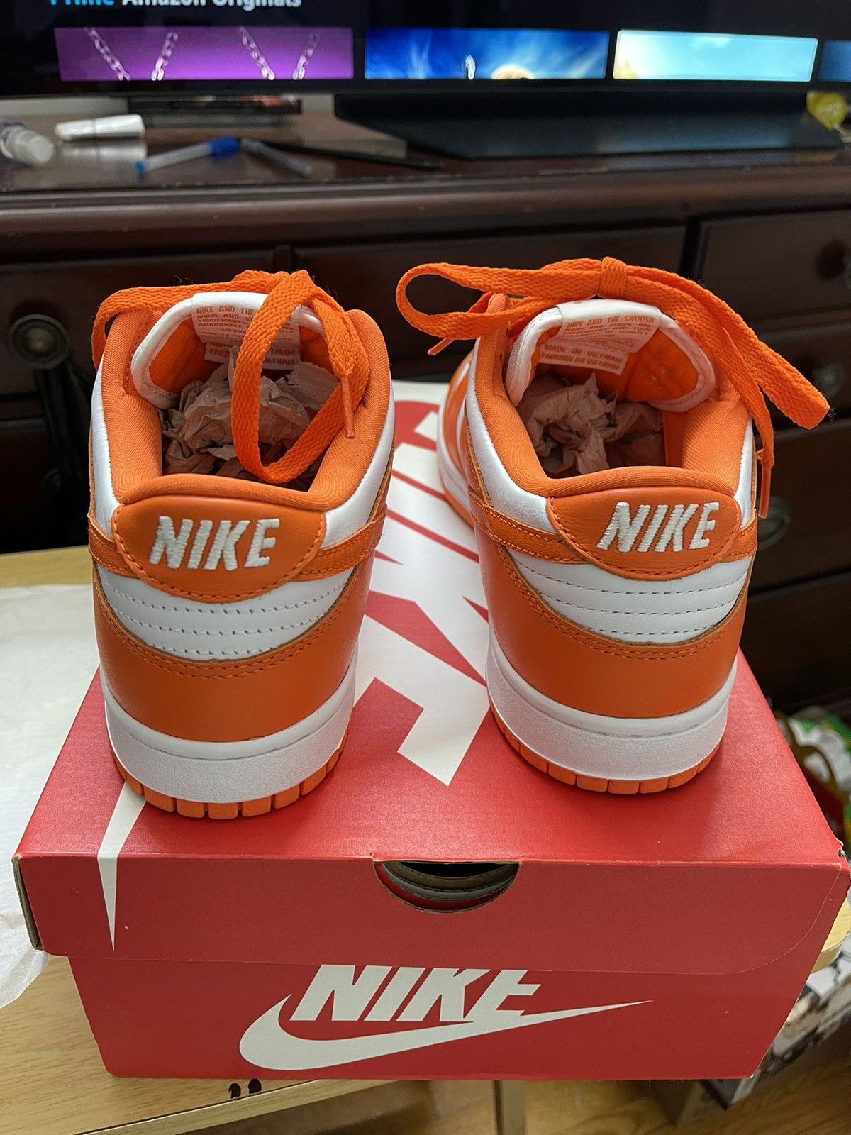 Nike Nike Dunk Low Sp Syracuse (2020) Size US 10 / EU 43 - 4 Thumbnail