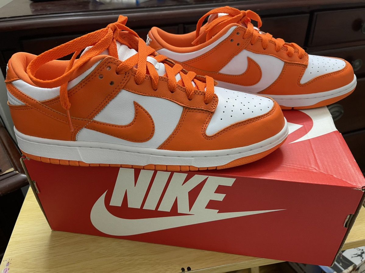 Nike Nike Dunk Low Sp Syracuse (2020) Size US 10 / EU 43 - 2 Thumbnail