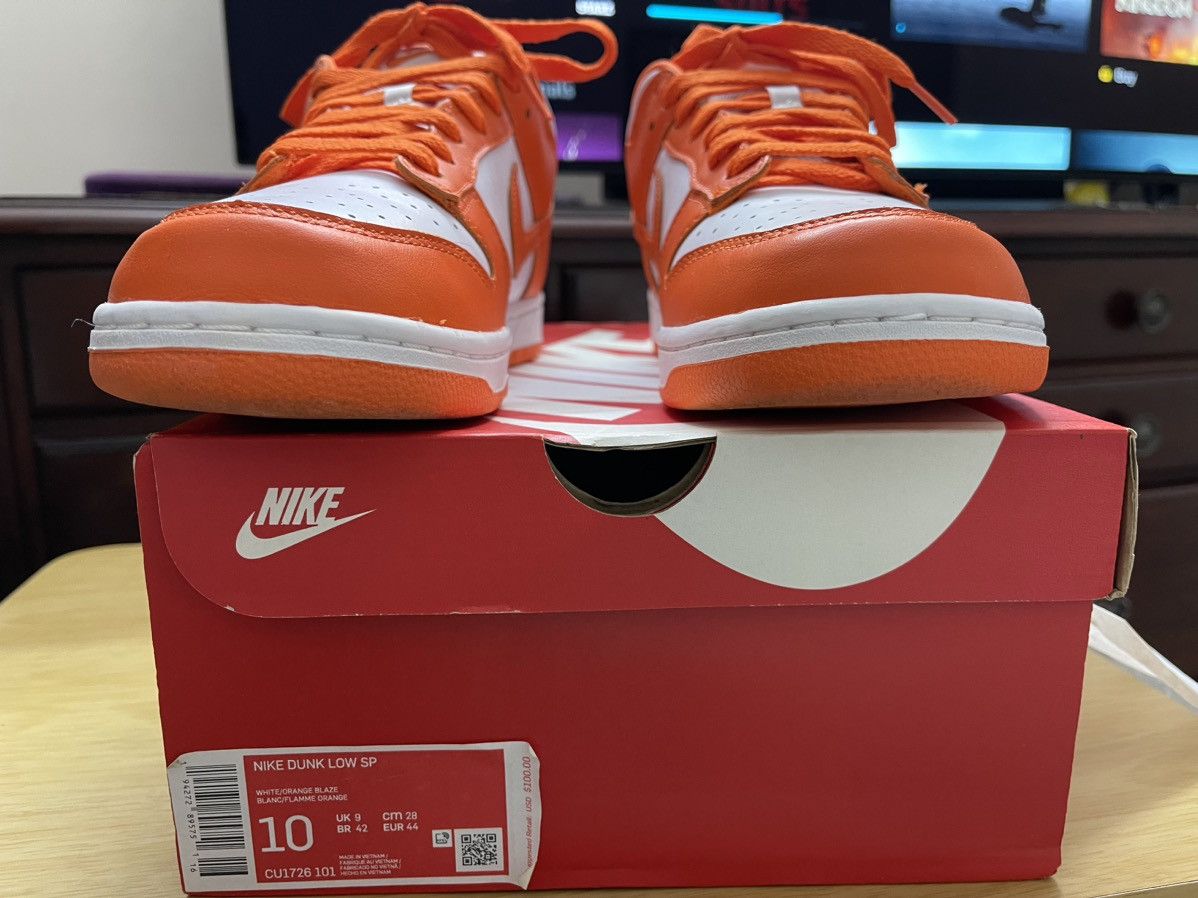 Nike Nike Dunk Low Sp Syracuse (2020) Size US 10 / EU 43 - 5 Thumbnail