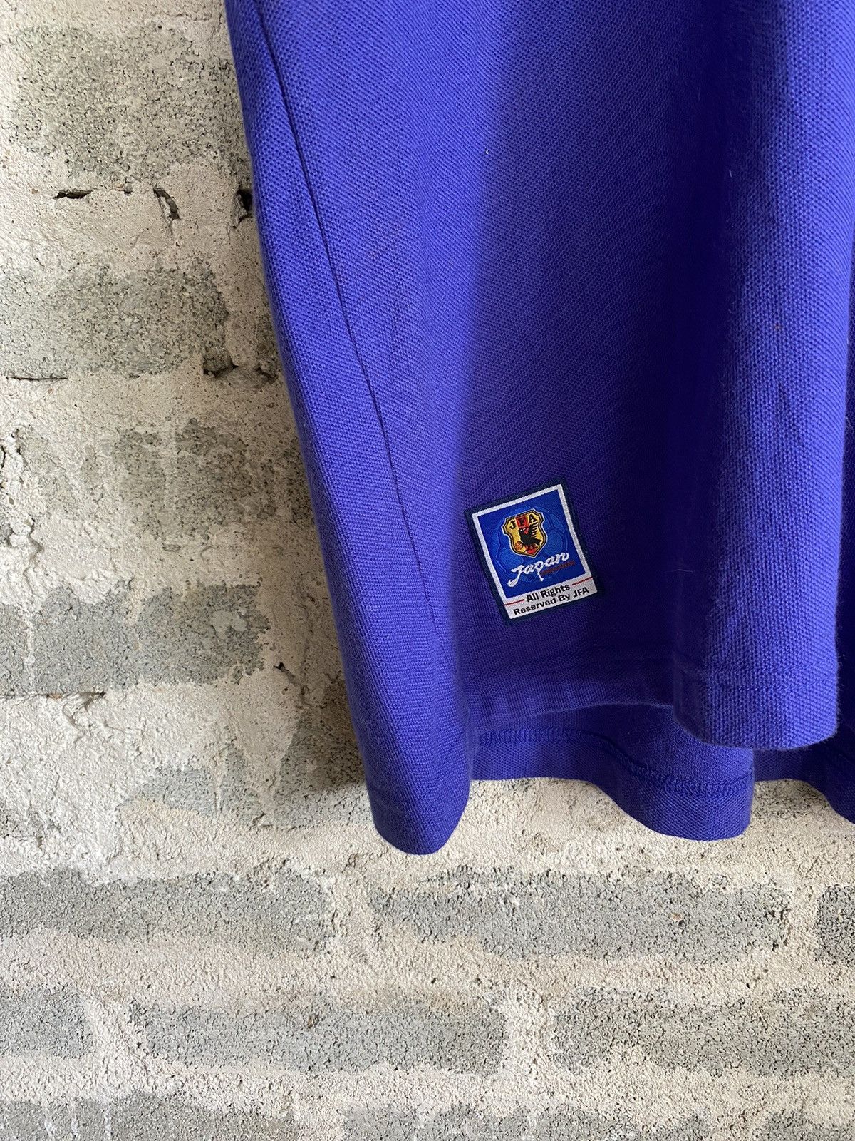 Vintage 2002 WorldCup Merchandise Japan Football Association Polos Size US L / EU 52-54 / 3 - 7 Thumbnail