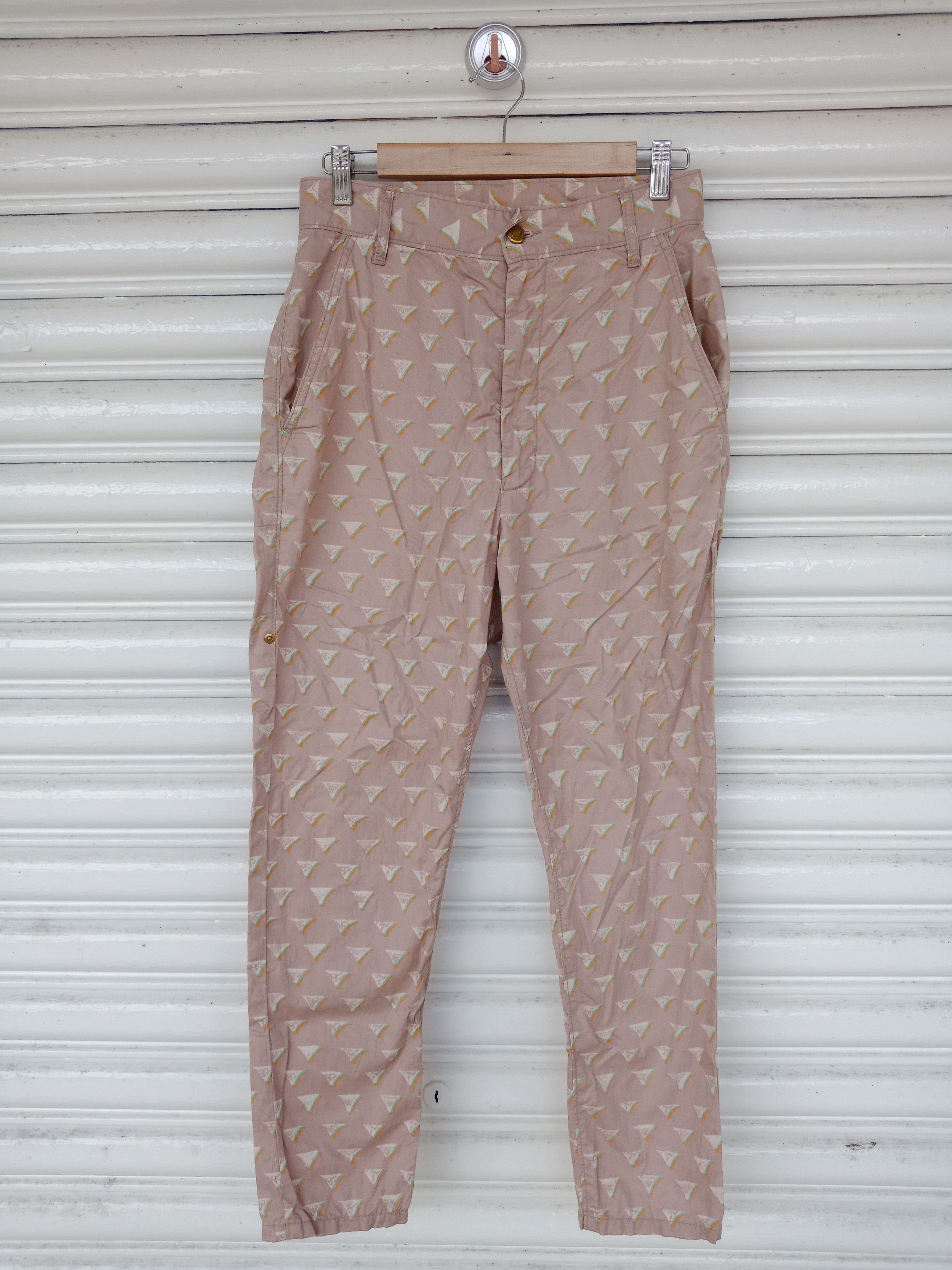 Issey Miyake Issey Miyake Pizza Monogram Baggy Rise Size US 28 / EU 44 - 1 Thumbnail