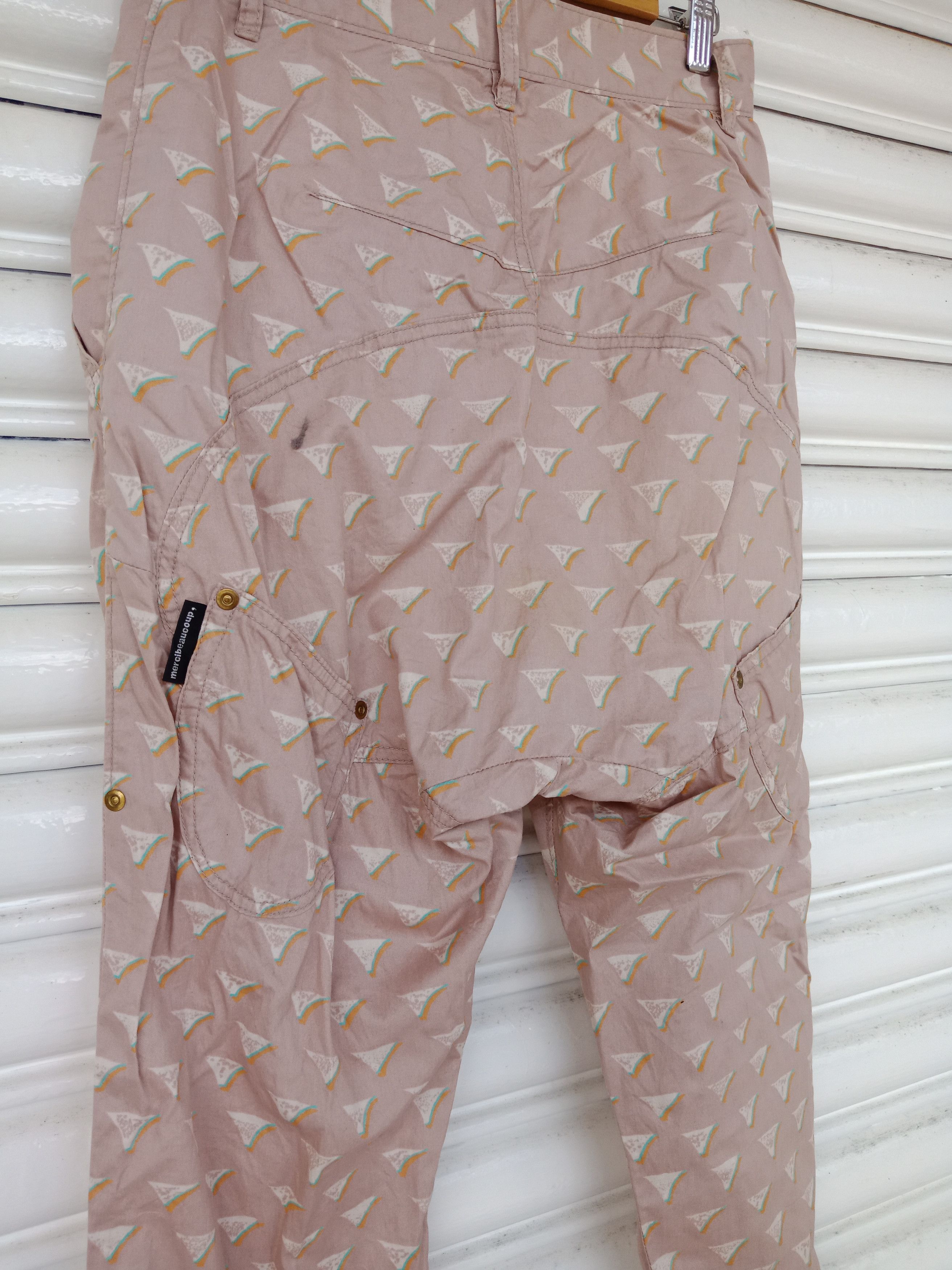 Issey Miyake Issey Miyake Pizza Monogram Baggy Rise Size US 28 / EU 44 - 8 Thumbnail