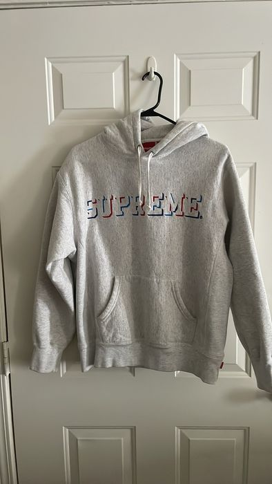 Supreme Multi Logo Hooded Sweatshirt Black Hoodie (FW21) - Size Medium