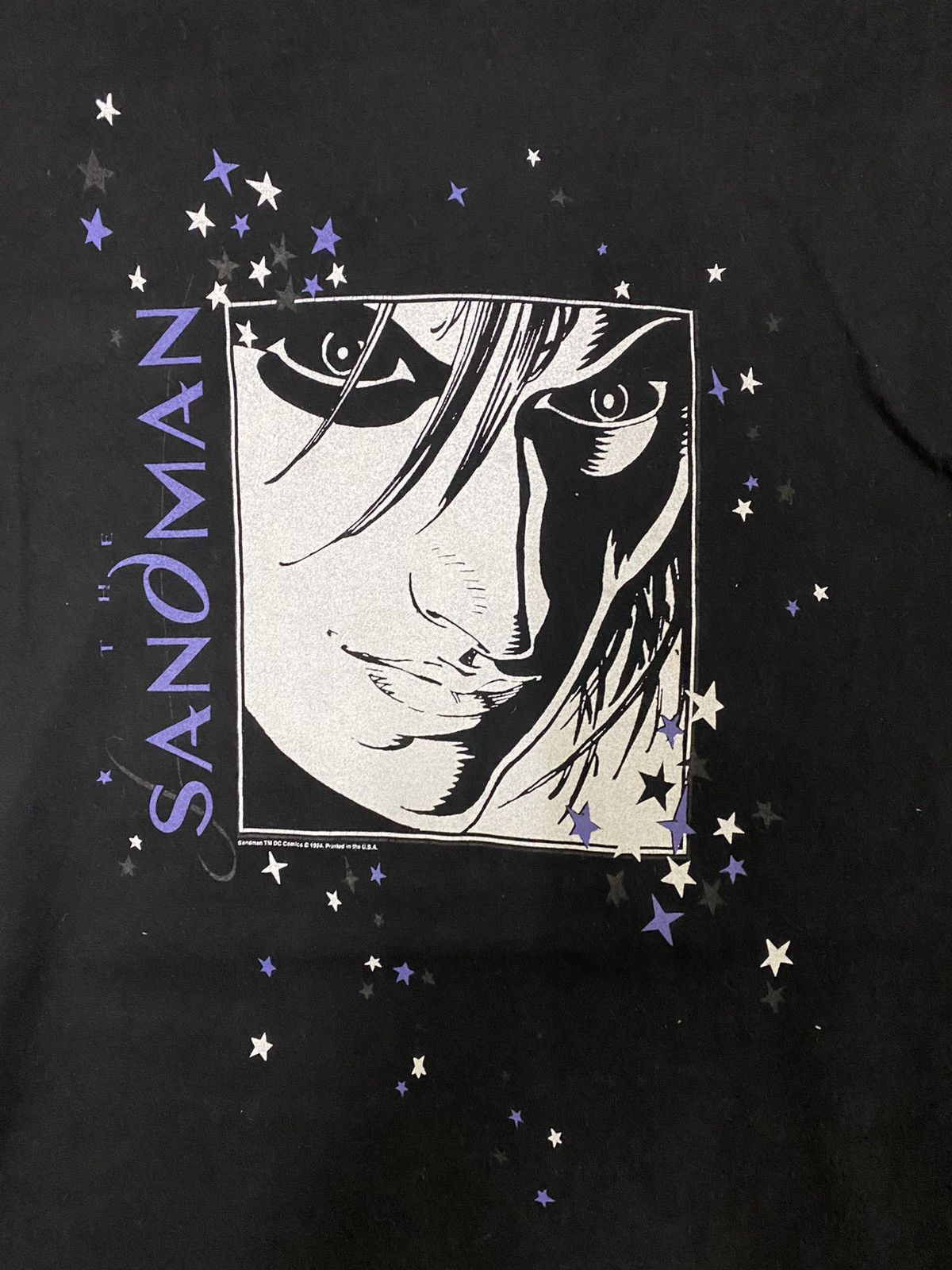 Vintage vintage 1993 THE SANDMAN death comic rare promo t-shirts Size US XL / EU 56 / 4 - 3 Thumbnail