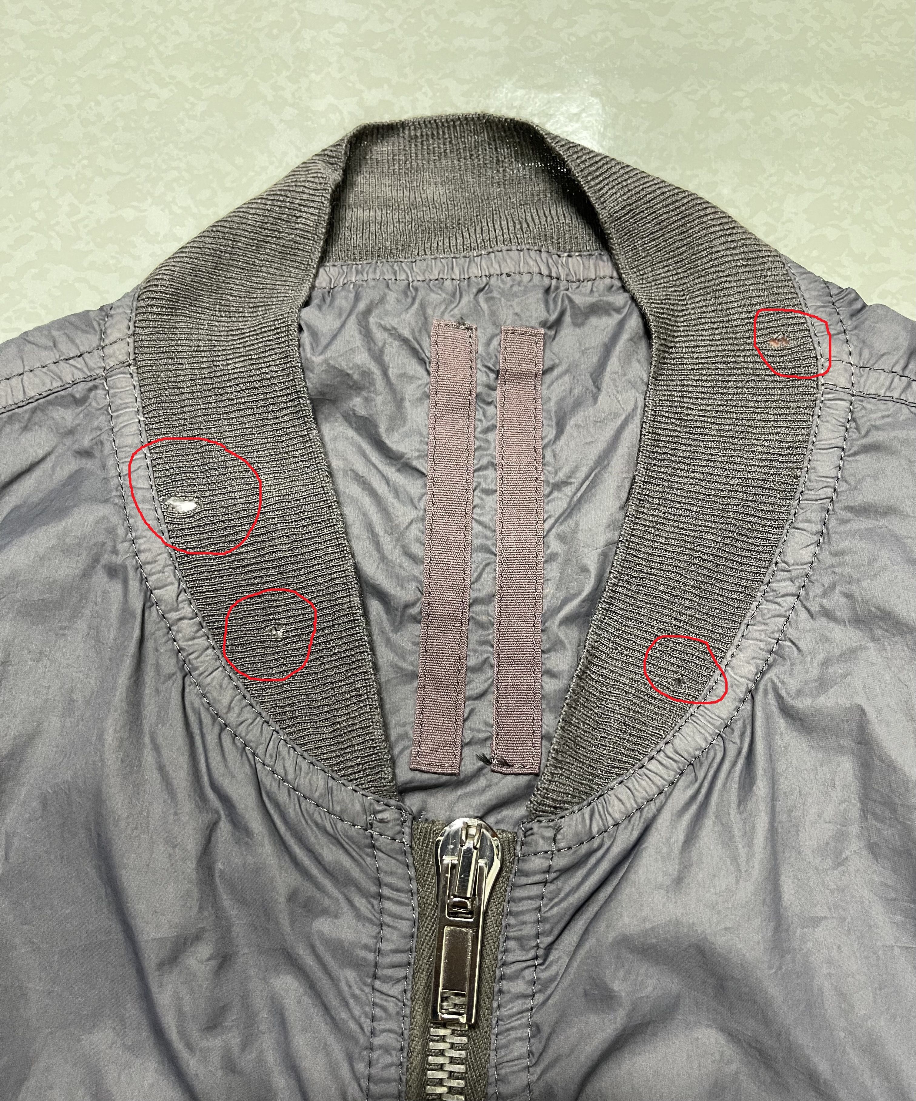 Rick Owens Rick Owens DRKSHDW SS 2015 Faun Flight Trench Bomber Jacket Size US S / EU 44-46 / 1 - 11 Thumbnail