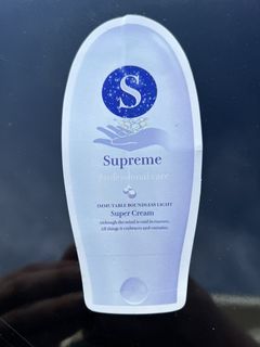 Supreme lotion hot sale sticker