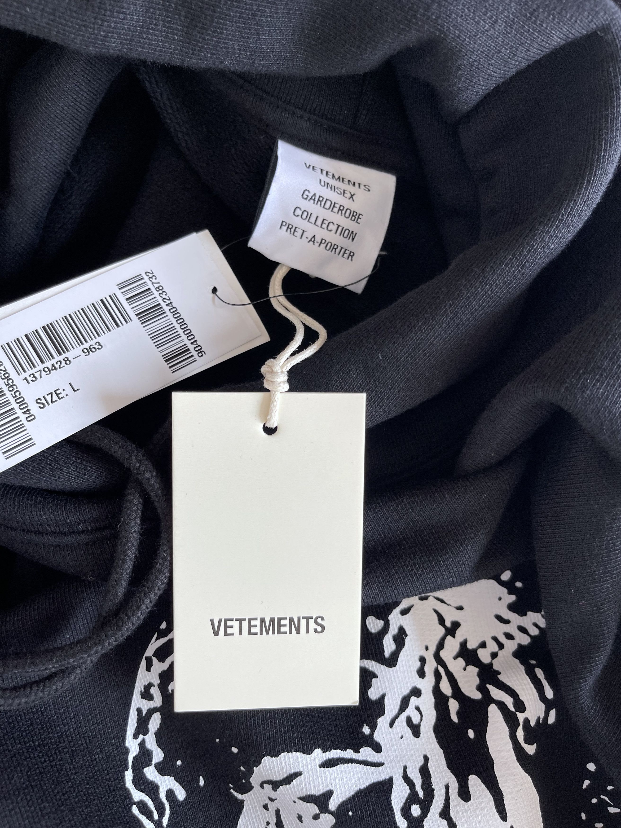 Vetements SS22 Unicorn Logo Hoodie NWT (L) Size US L / EU 52-54 / 3 - 10 Thumbnail