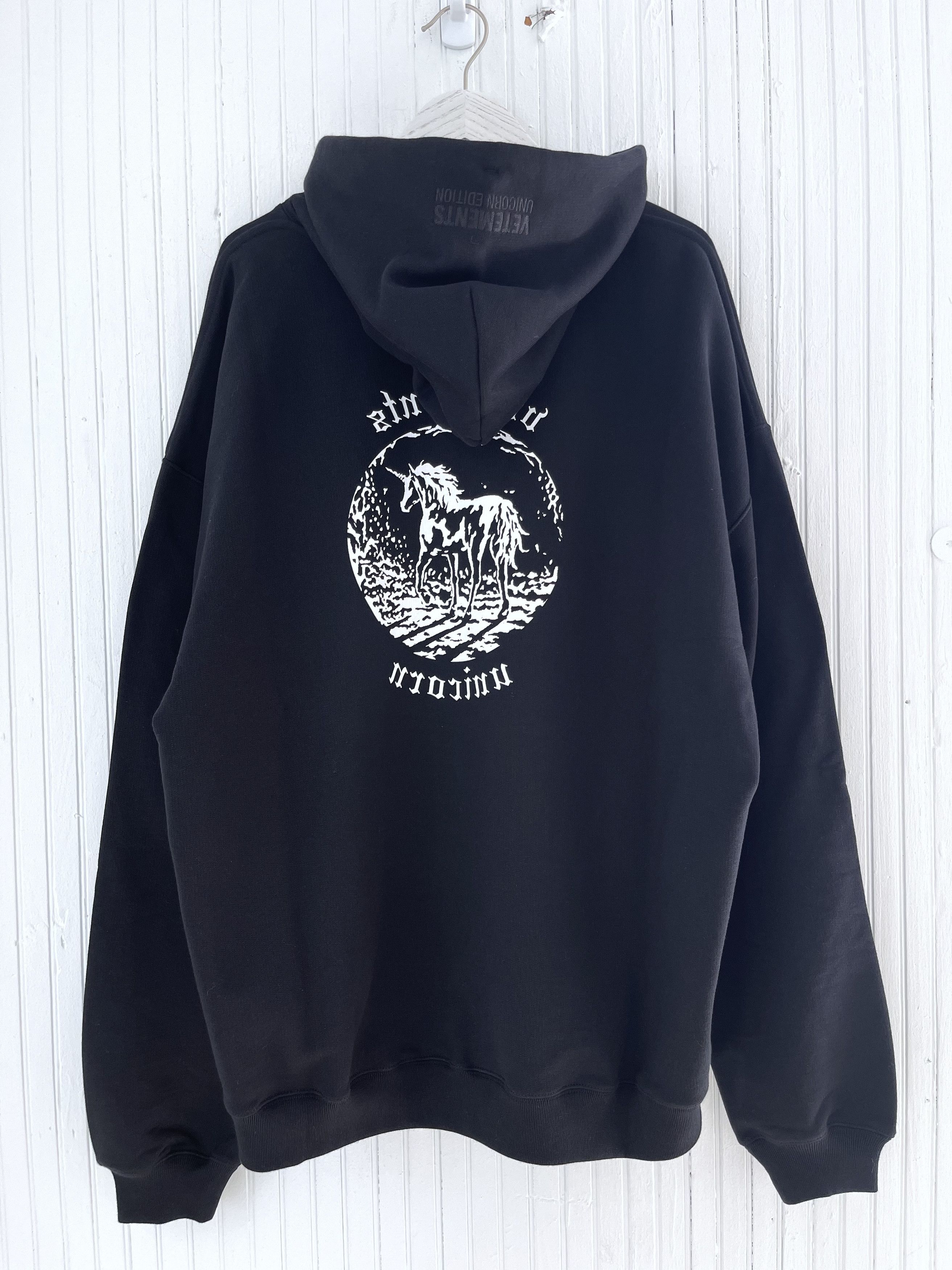 Vetements SS22 Unicorn Logo Hoodie NWT (L) Size US L / EU 52-54 / 3 - 7 Thumbnail