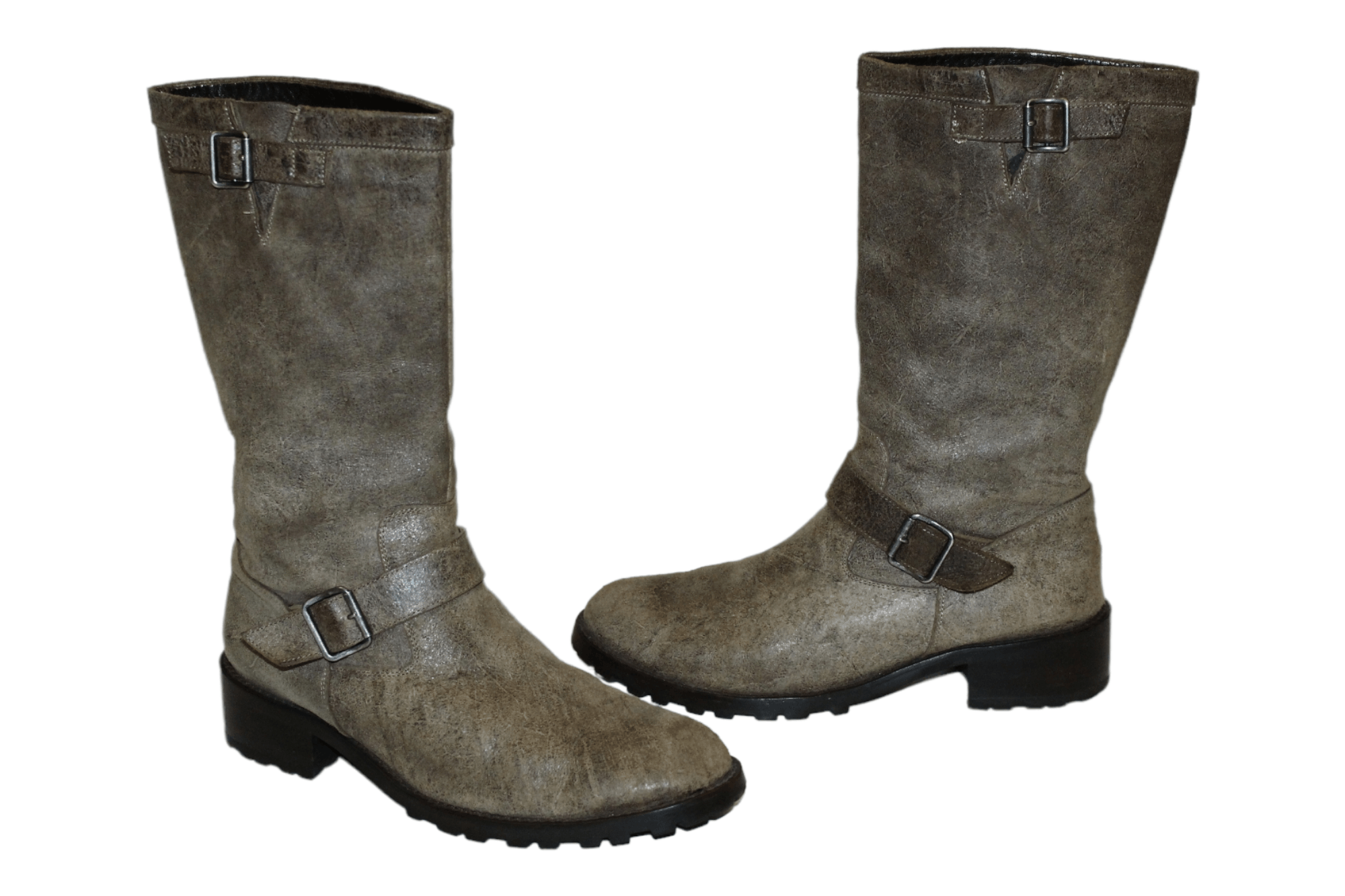 ?VTG? Made in Italy. Hugo Boss Western Leather Boots display picture 1