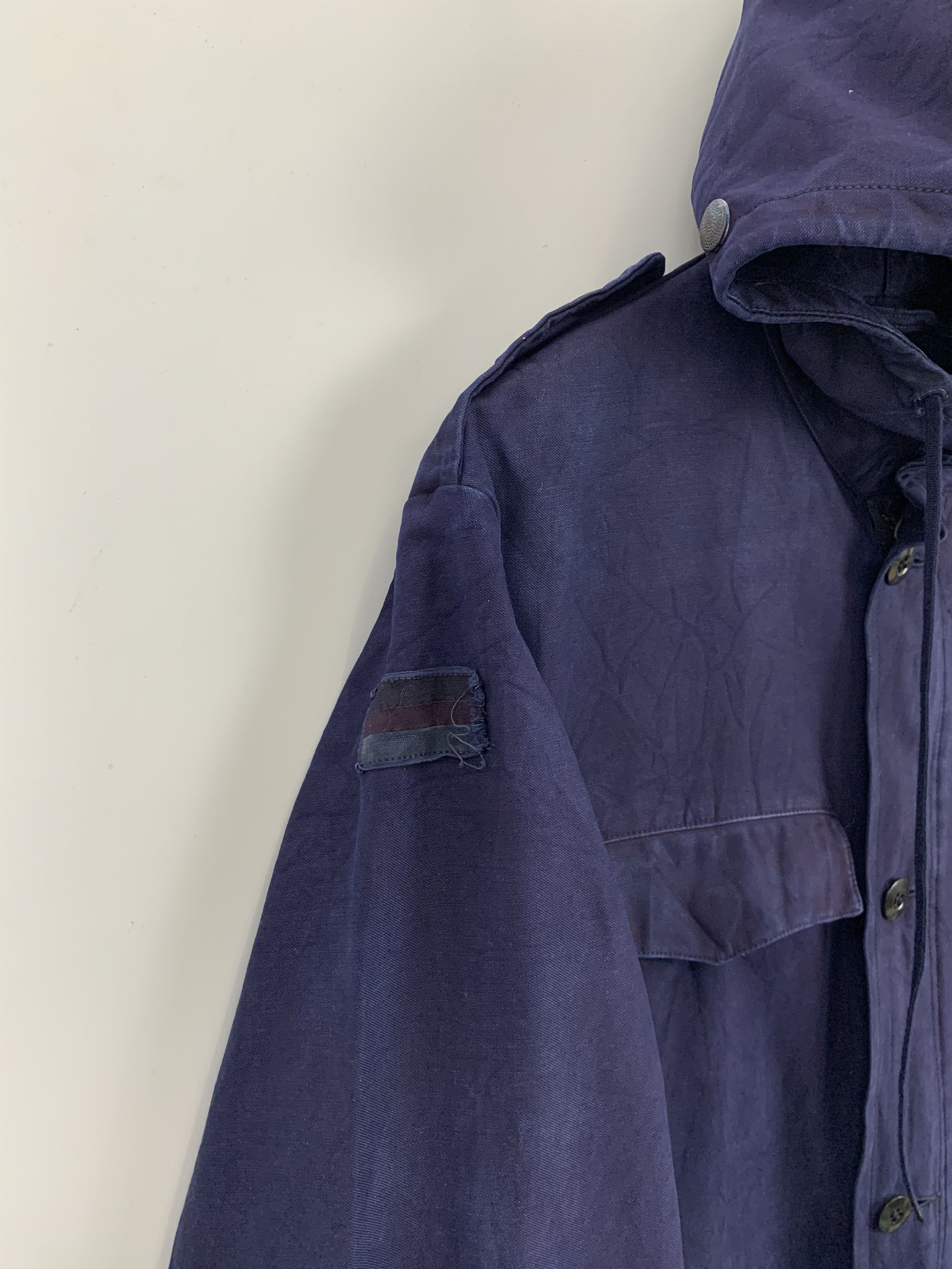 Vintage Vintage 80s German Military Hoodie Parka Jacket Size US L / EU 52-54 / 3 - 11 Thumbnail