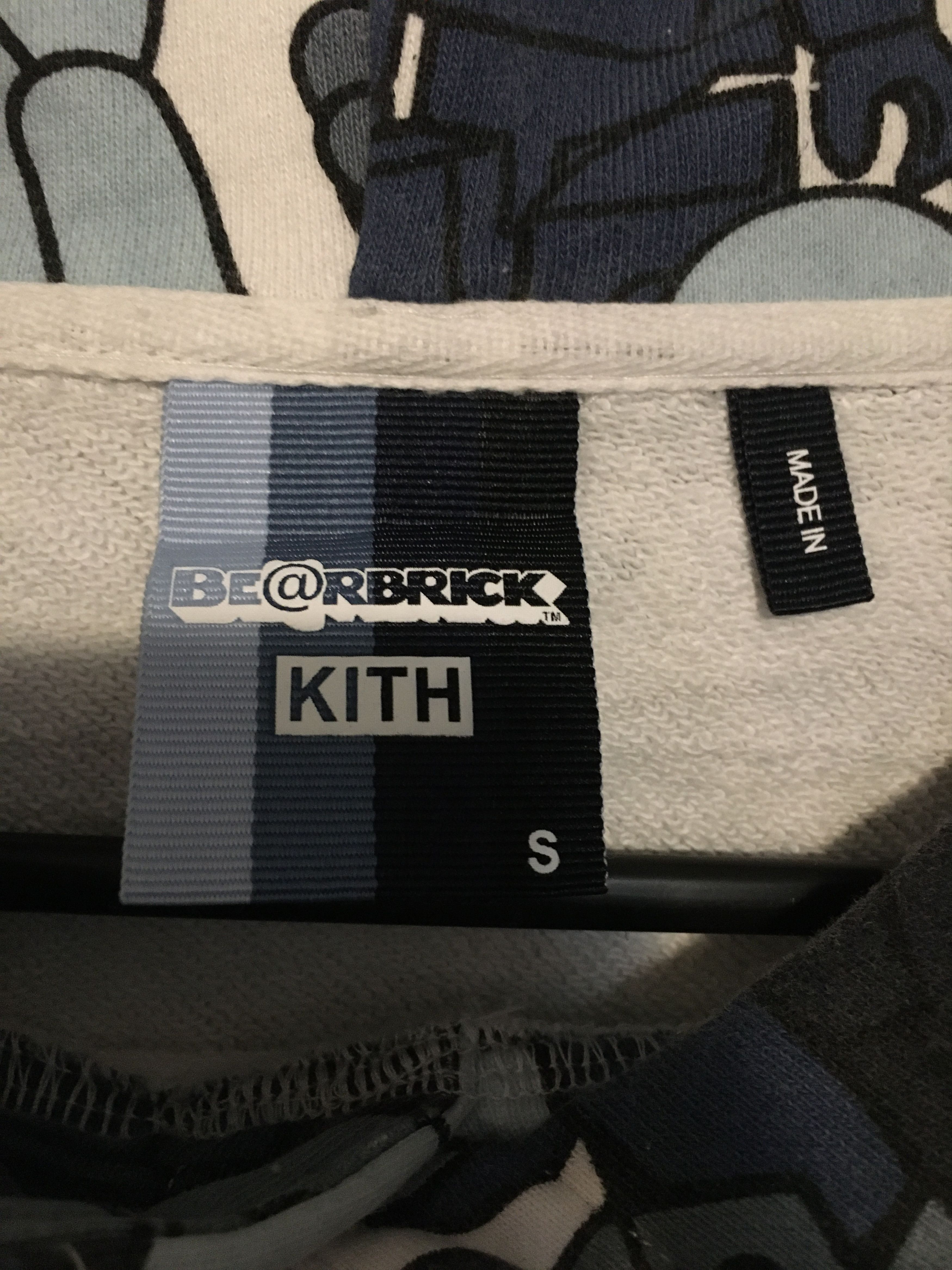 Kith × Medicom Toy Pattern Hoodie Size US S / EU 44-46 / 1 - 3 Thumbnail