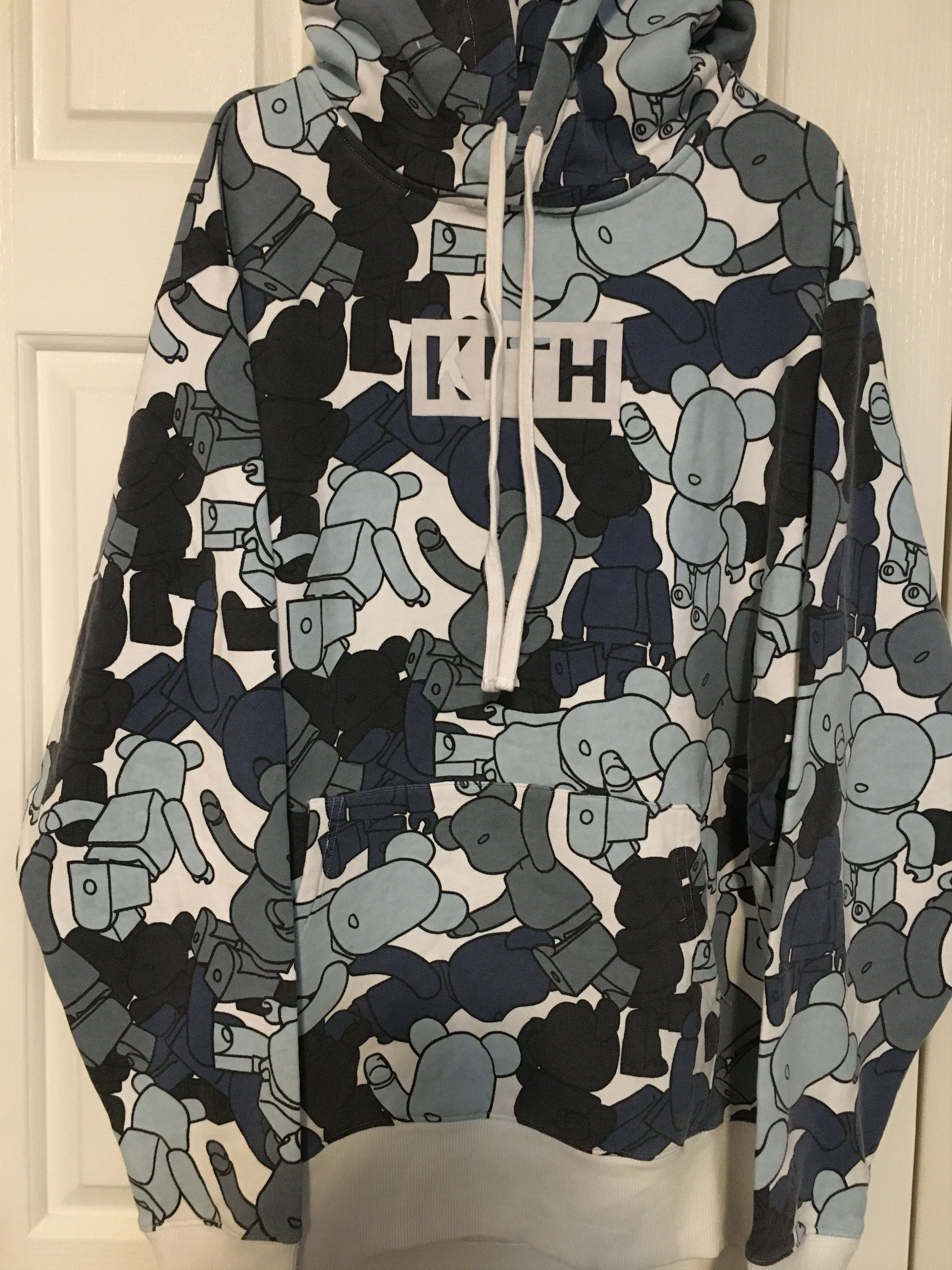 Kith × Medicom Toy Pattern Hoodie Size US S / EU 44-46 / 1 - 1 Thumbnail