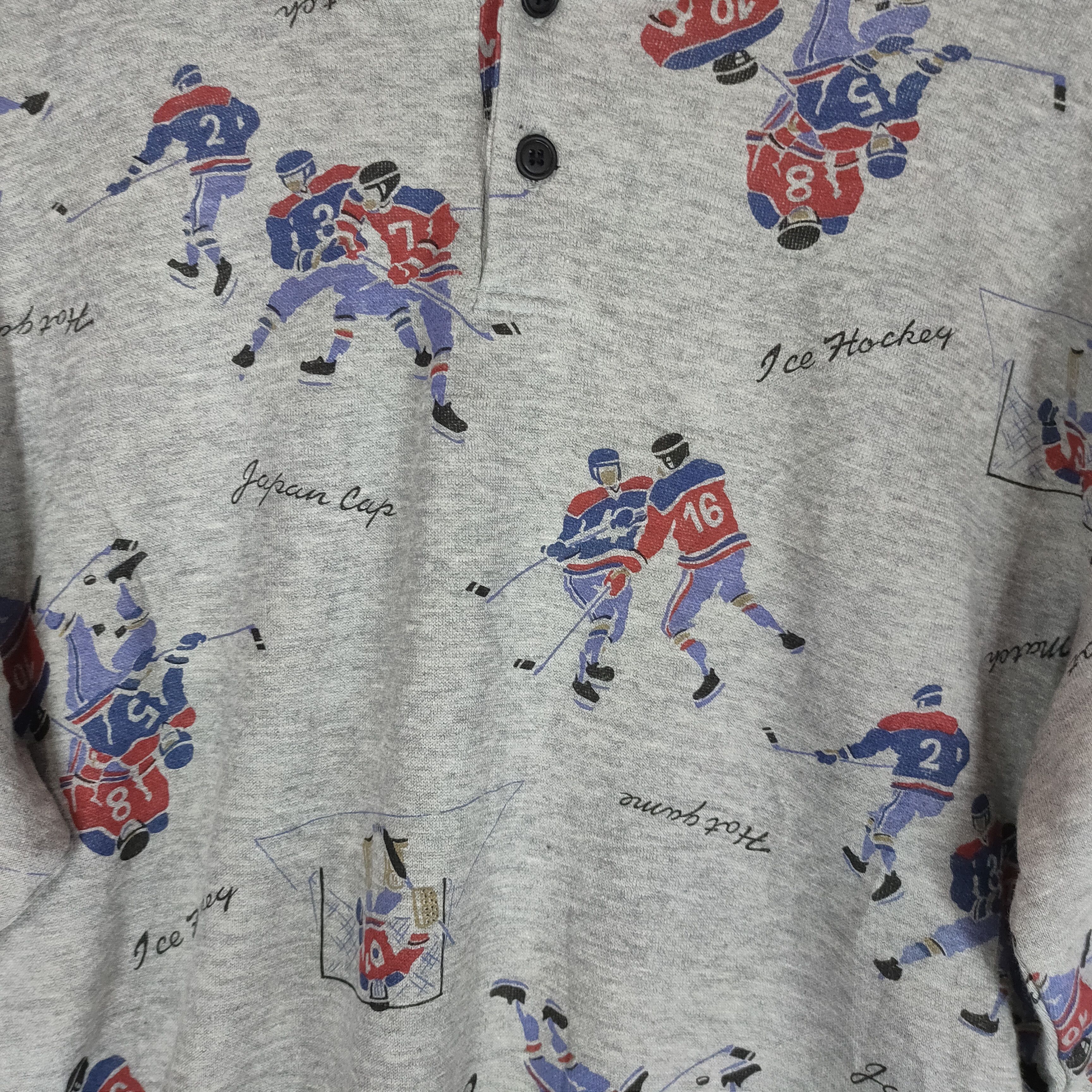 Sports Specialties AMERICAN CLUB HOUSE Ice Hockey Full Print Sweatshirt Size US L / EU 52-54 / 3 - 2 Thumbnail