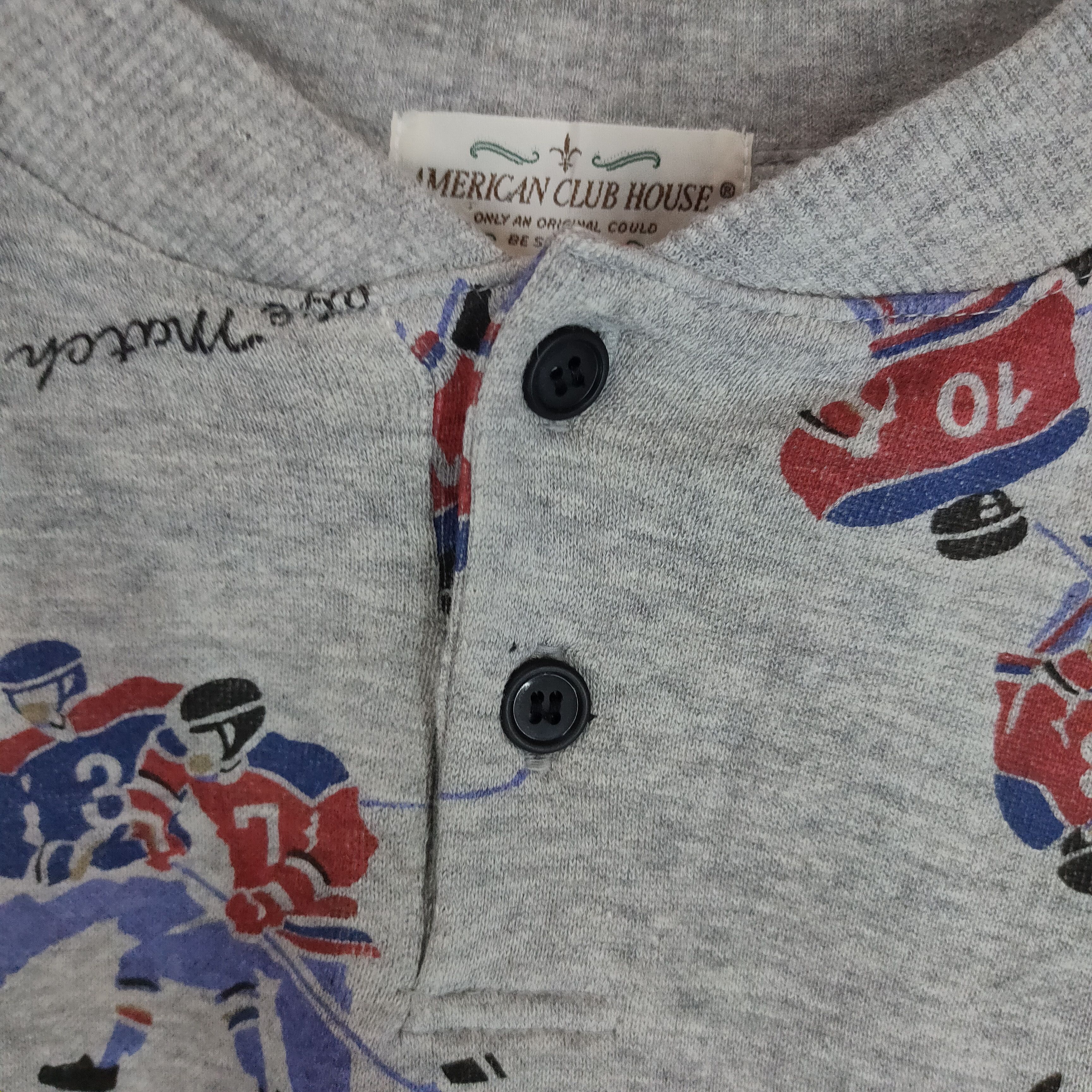 Sports Specialties AMERICAN CLUB HOUSE Ice Hockey Full Print Sweatshirt Size US L / EU 52-54 / 3 - 3 Thumbnail