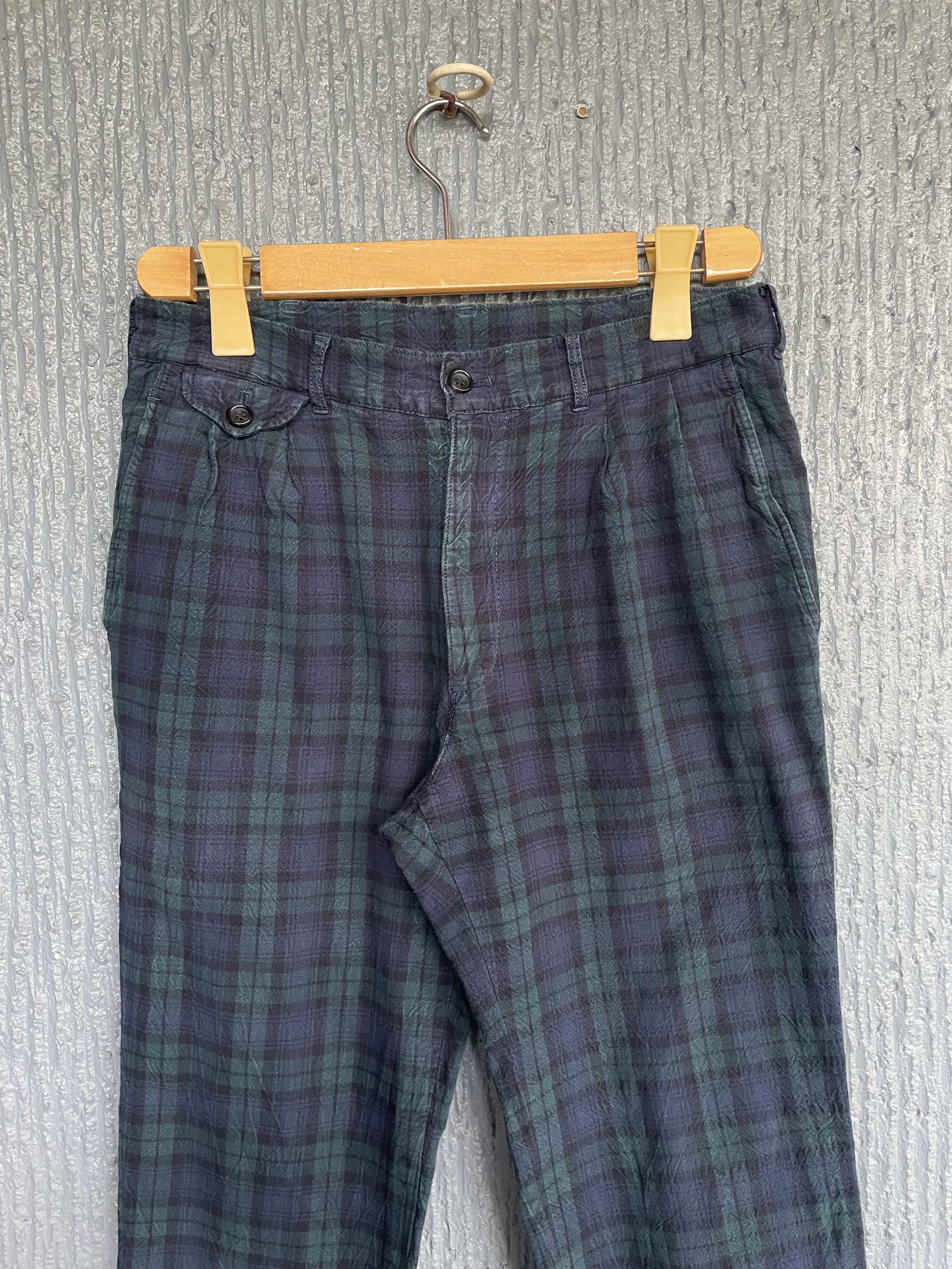 Comme des Garcons Homme CDG HOMME checked pants Size US 30 / EU 46 - 2 Thumbnail