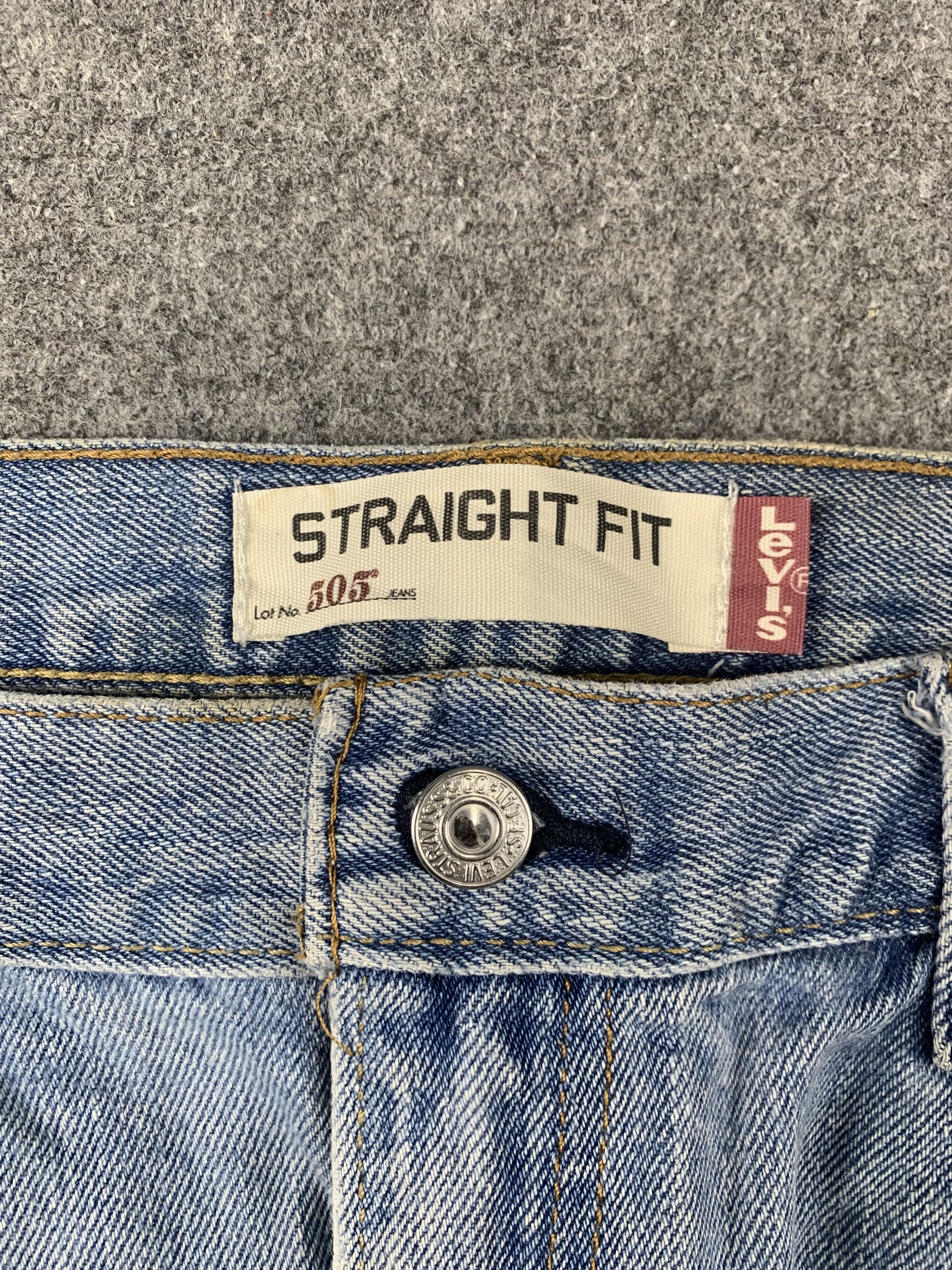 Levi's Vintage Levis 505 Light Wash Jeans DP2060 Size US 38 / EU 54 - 11 Thumbnail