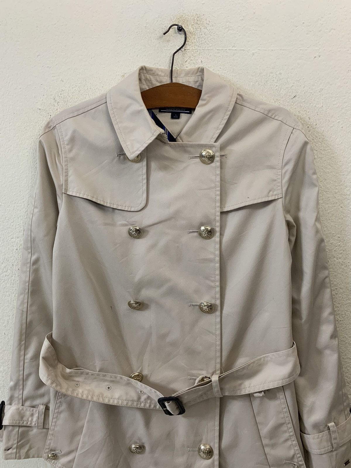 Tommy Hilfiger Tommy Hilfiger Trench Coat Size S / US 4 / IT 40 - 4 Thumbnail